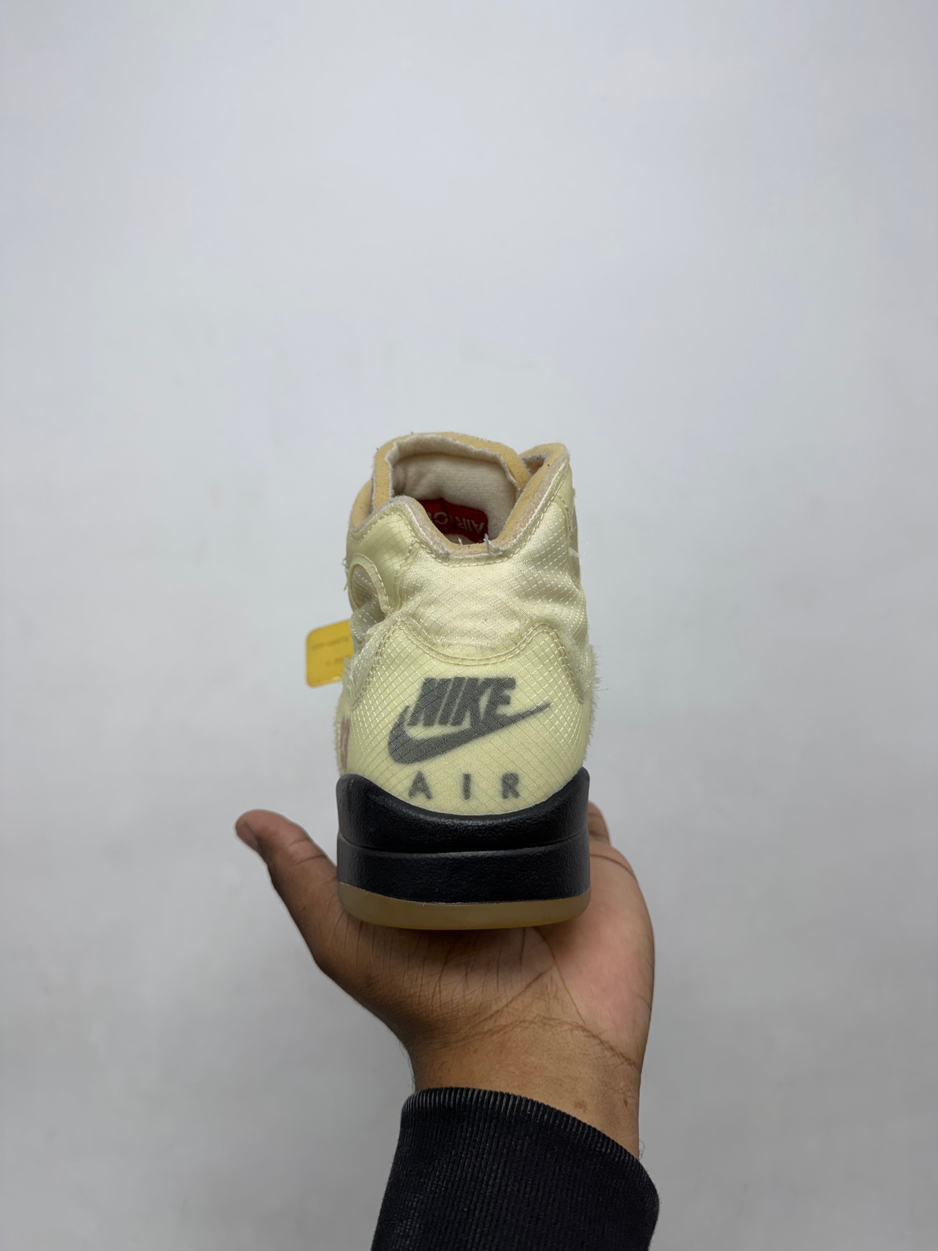 Jordan 5 Off White Sail Sneakers
