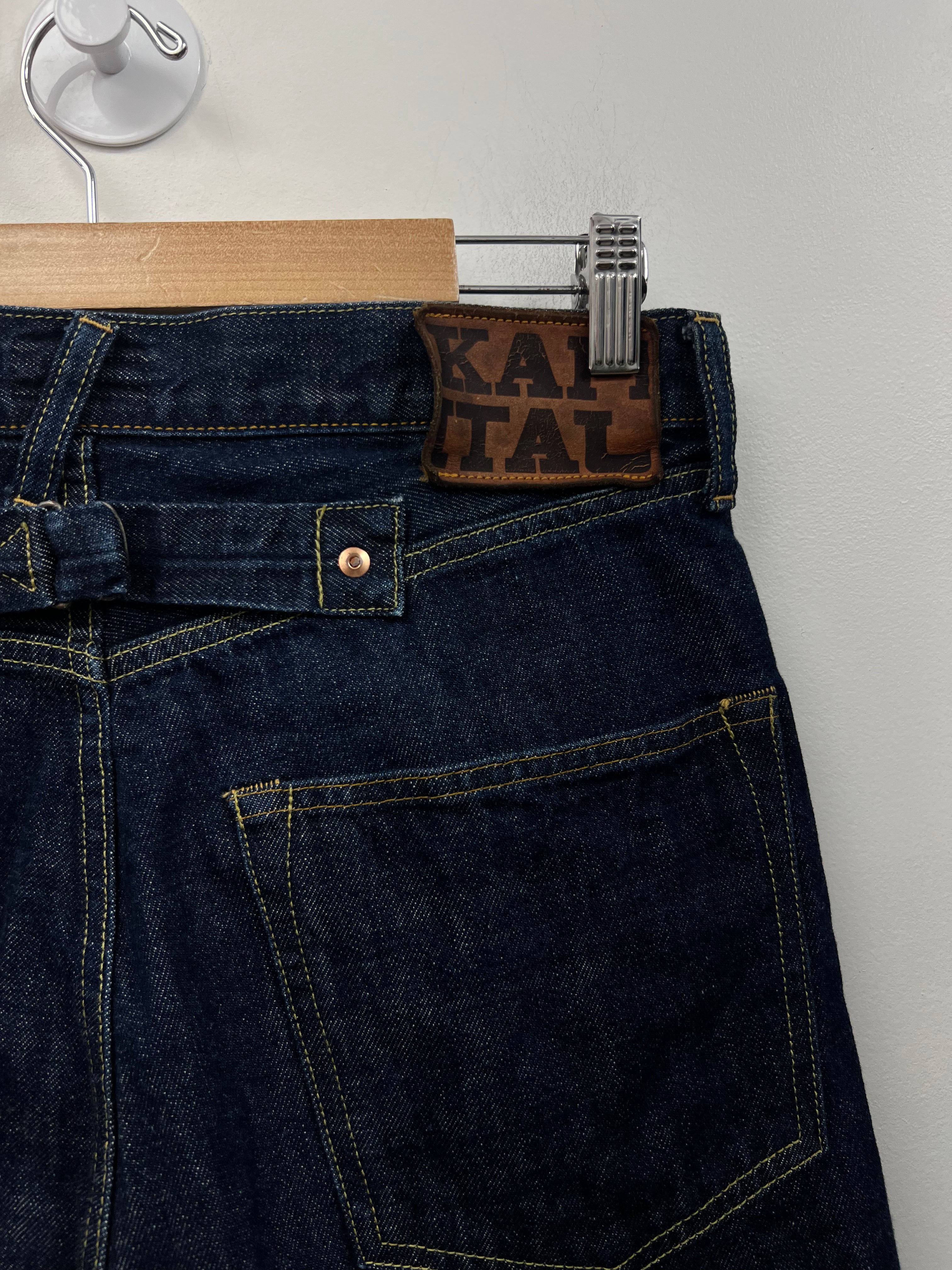 Kapital Navy Slevedge Jeans