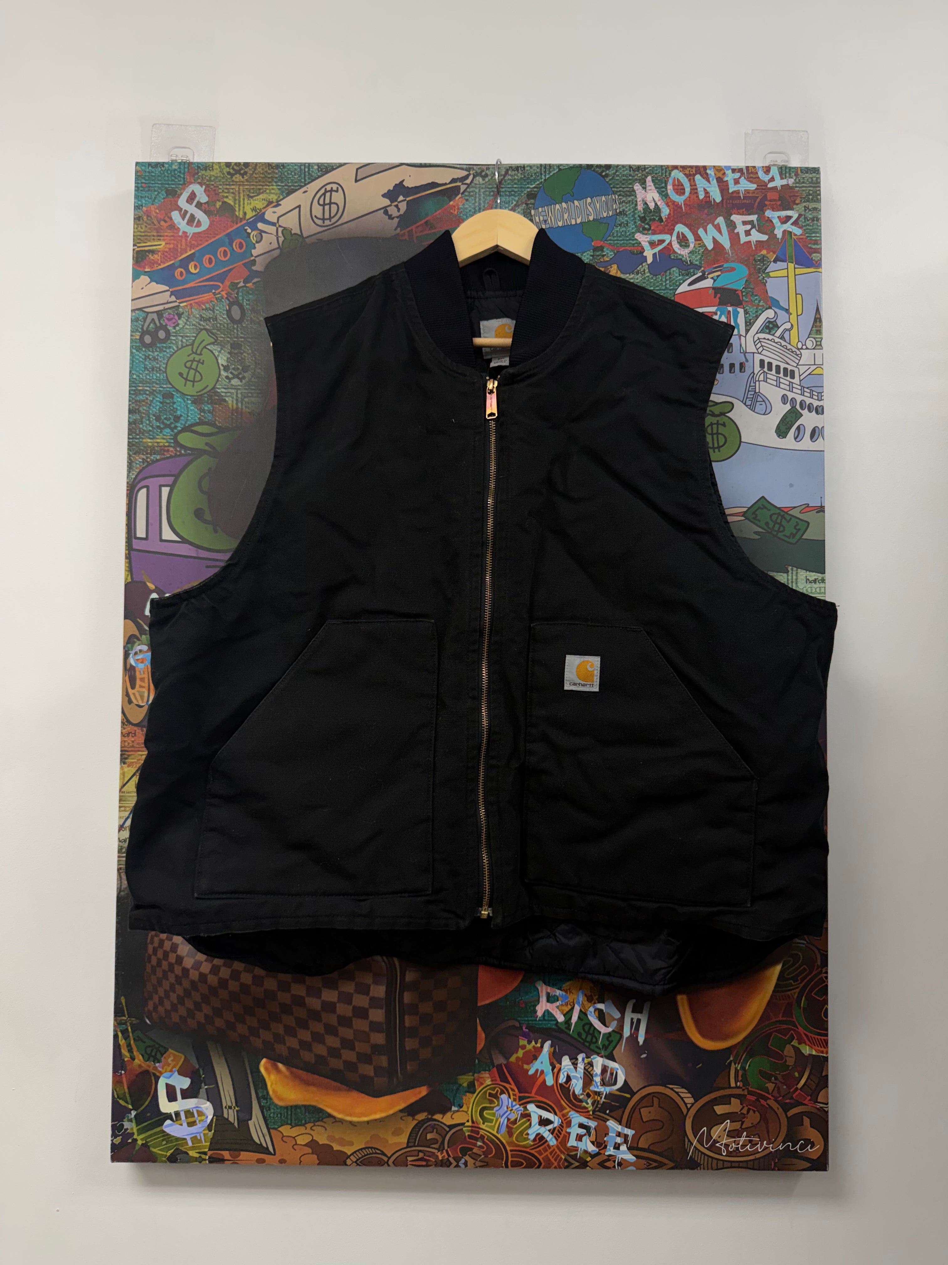 Carhartt Black Work Vest