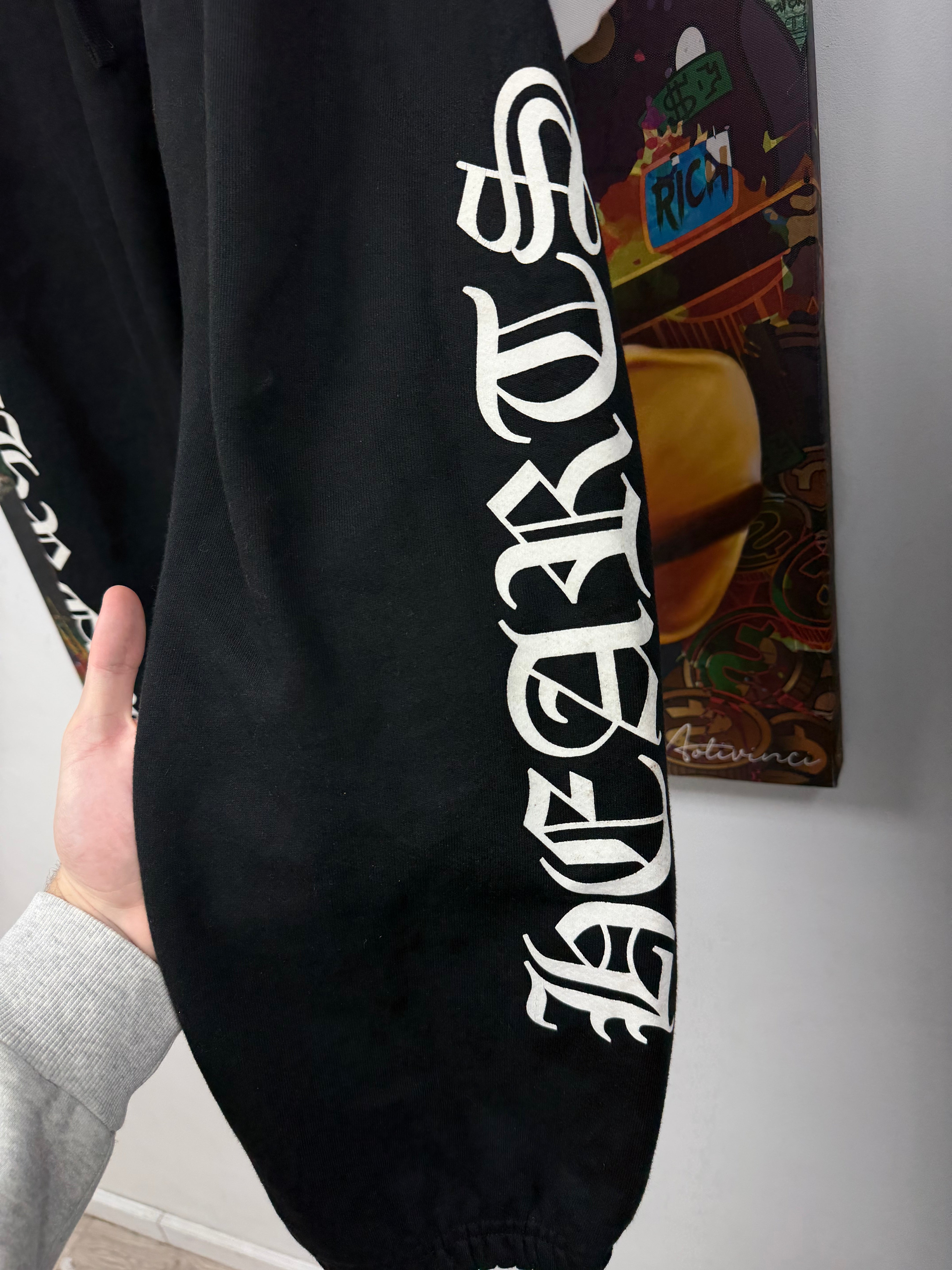 Chrome Hearts Black Horseshoe Sweats