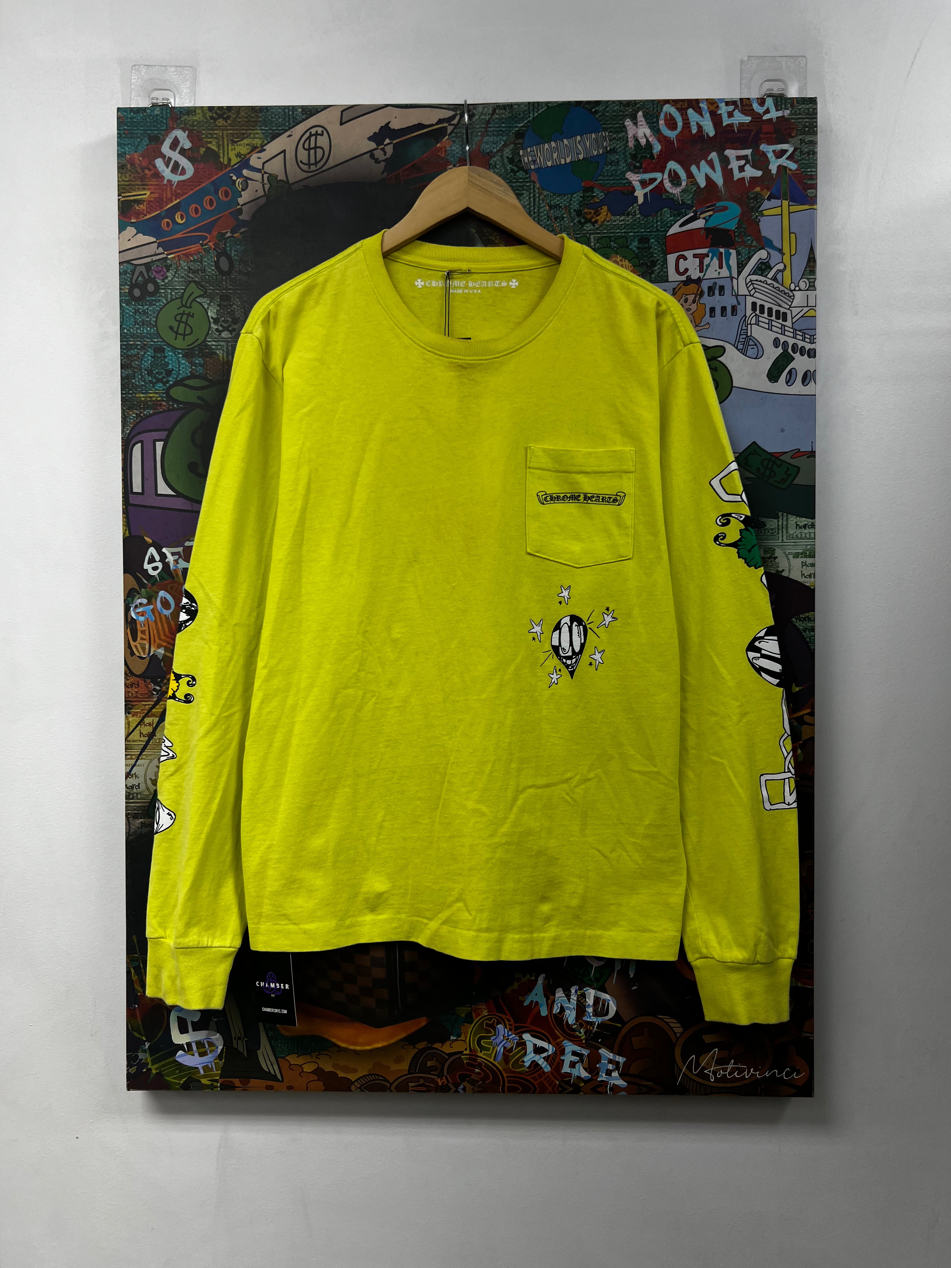 Chrome Hearts Mattyboy Lime LS Long Sleeve