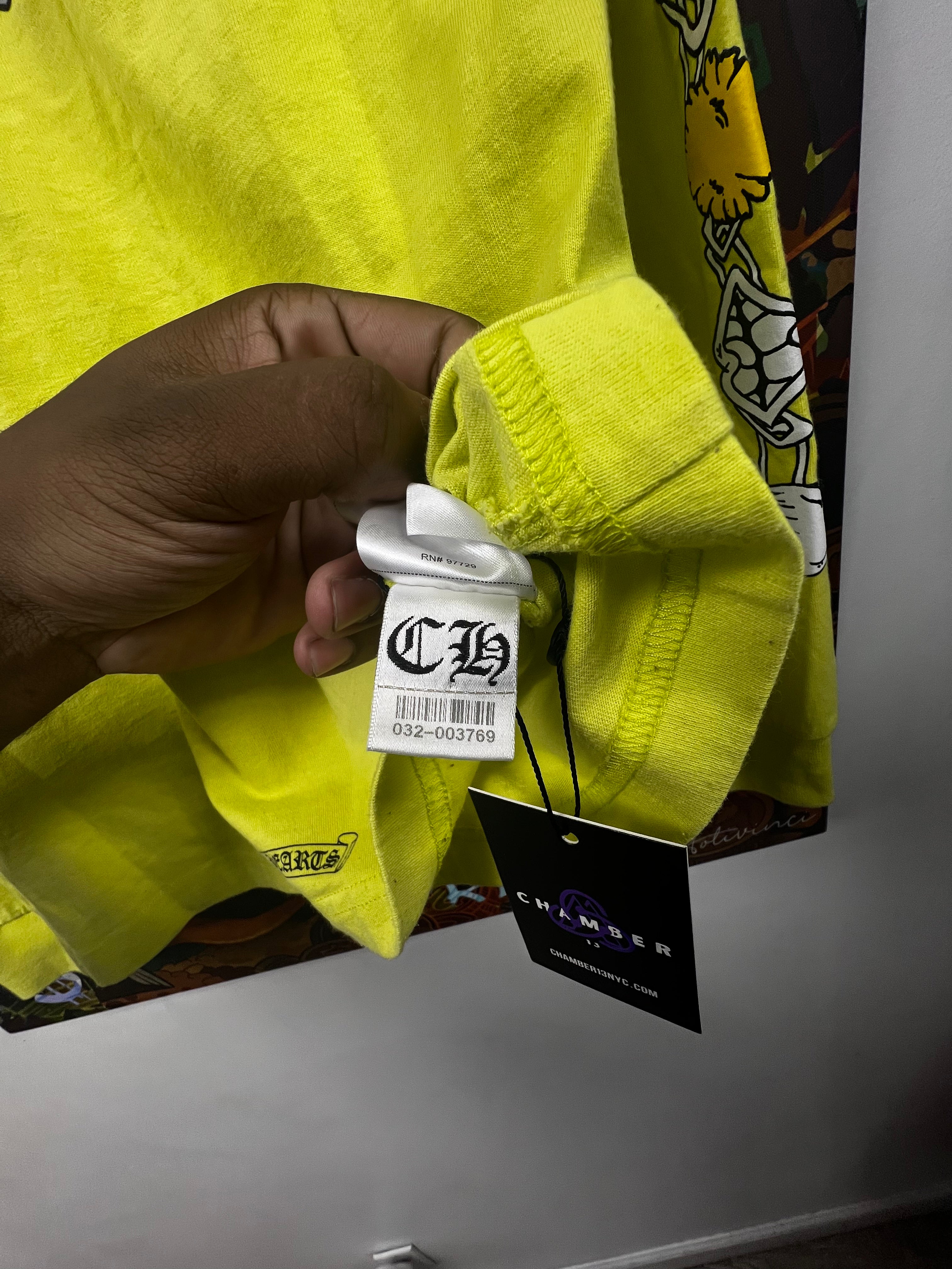 Chrome Hearts Mattyboy Lime LS Long Sleeve