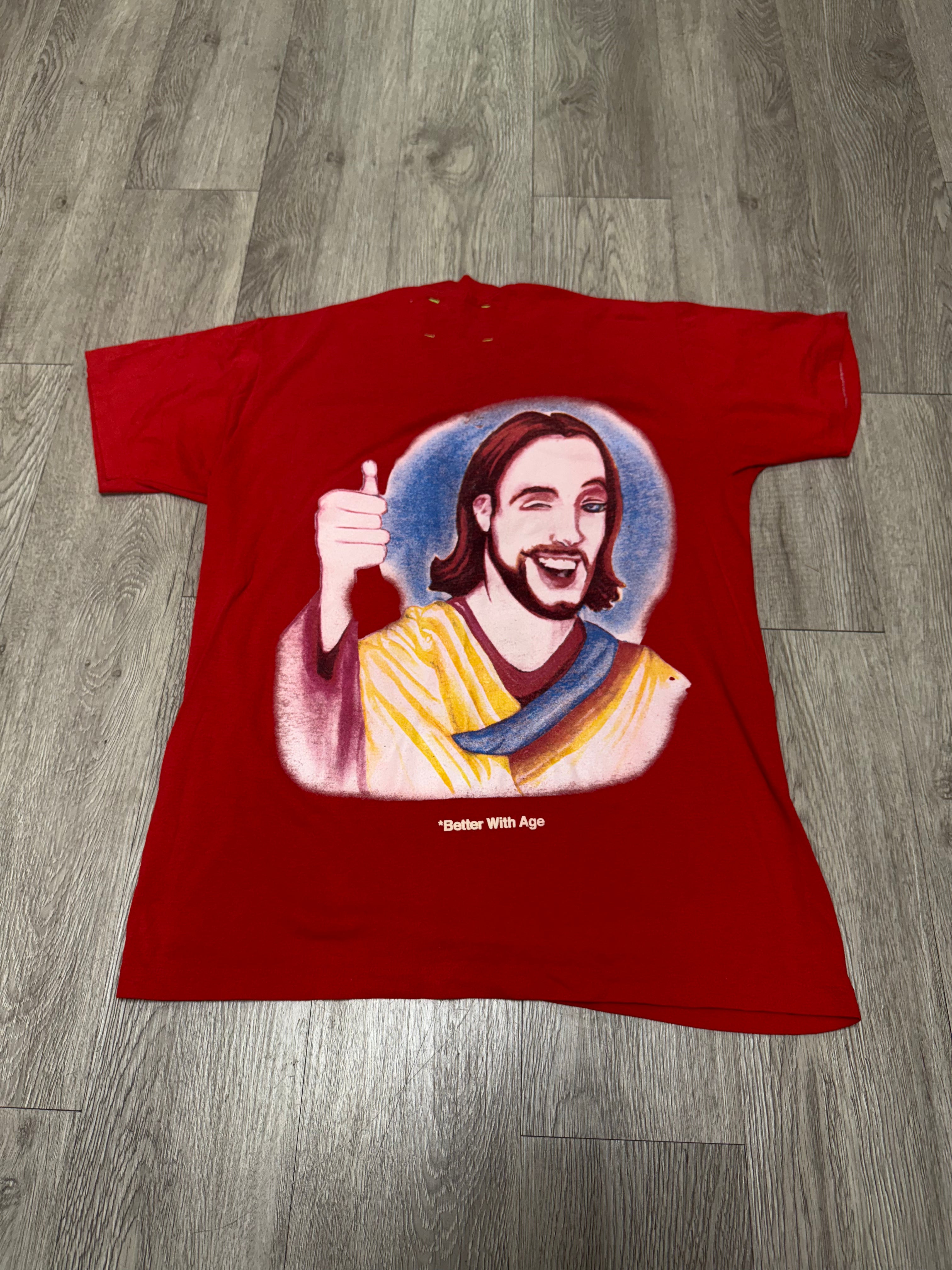 Better With Age Red Good Story Tee