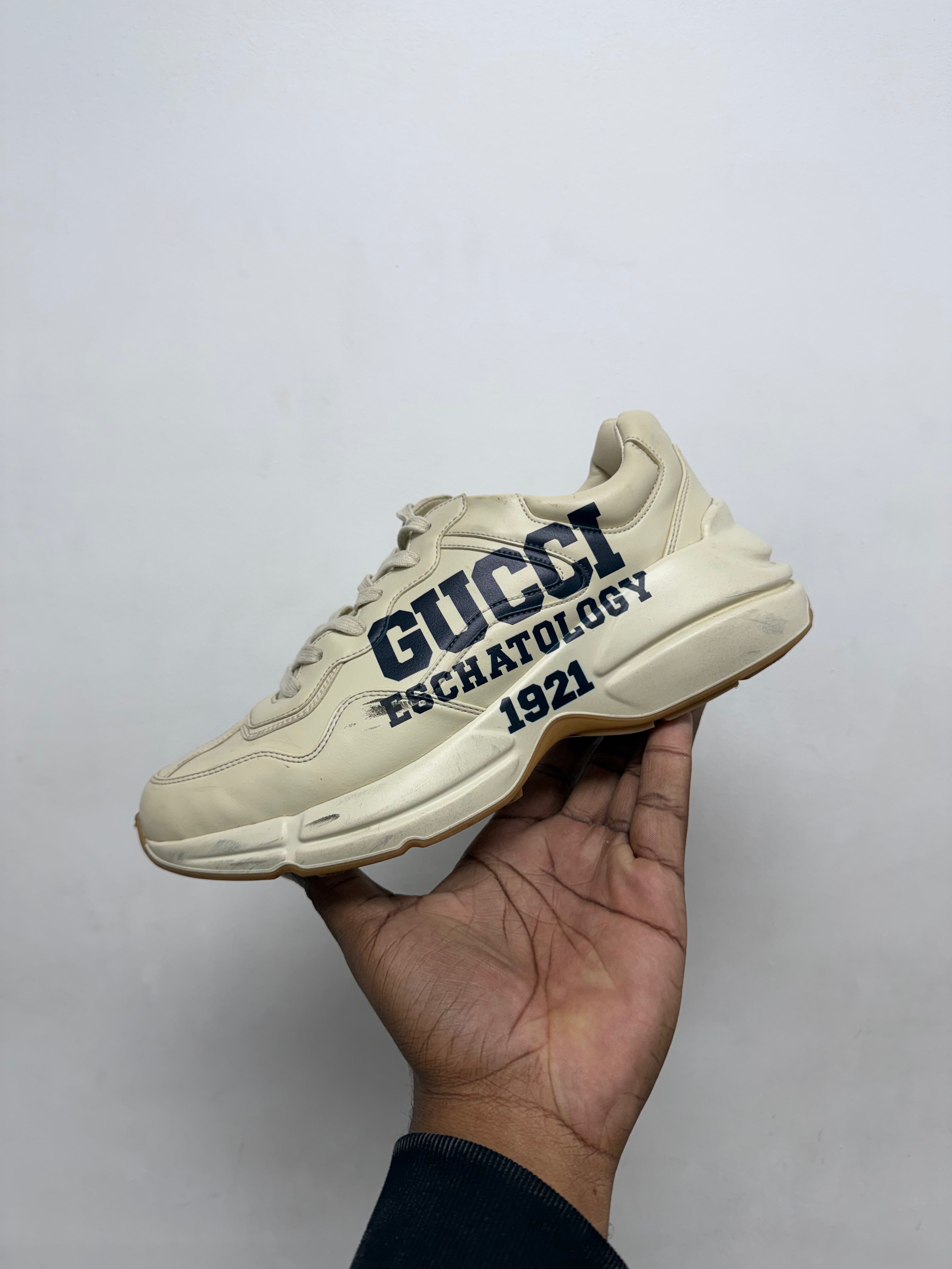 Gucci Cream 25 Rython Sneakers