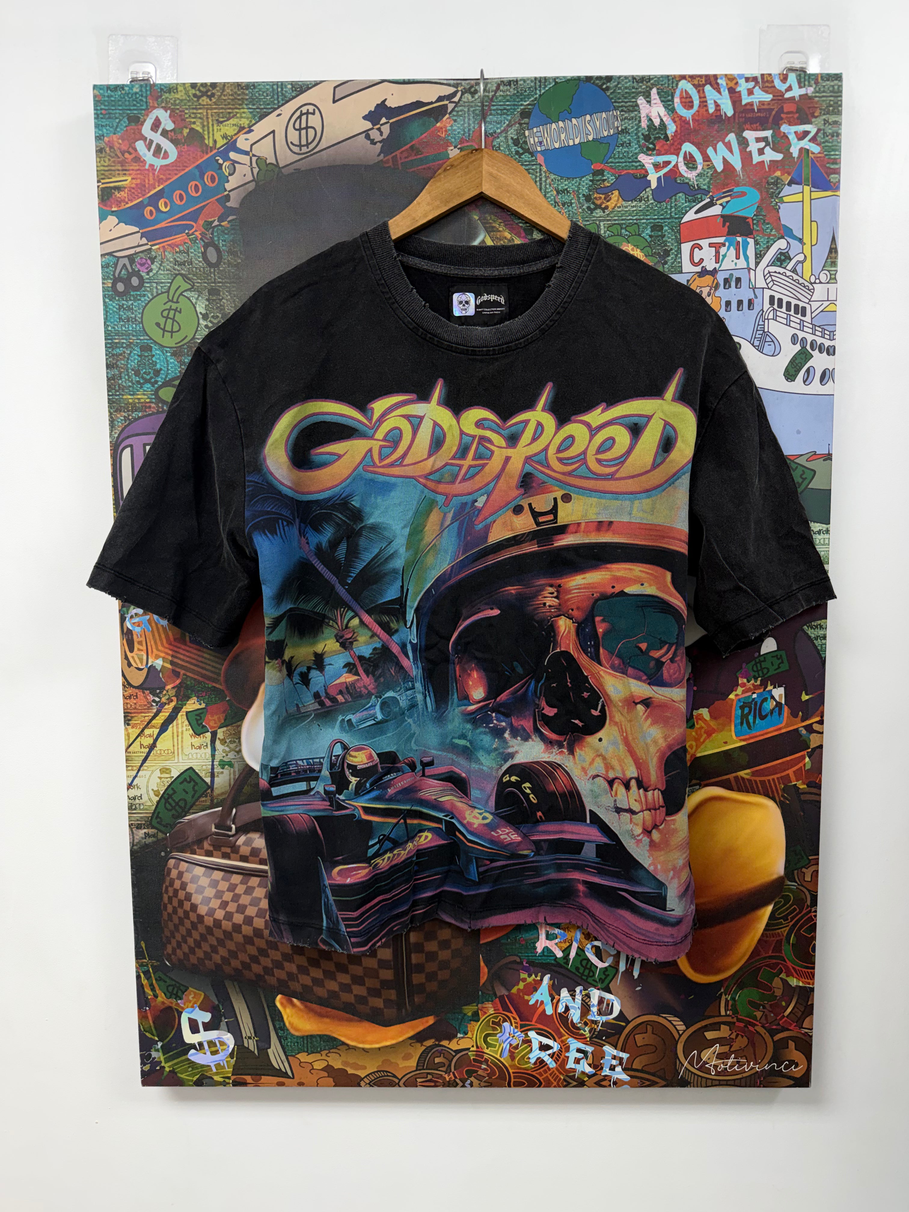 Godspeed F1 Dreams Black Tee