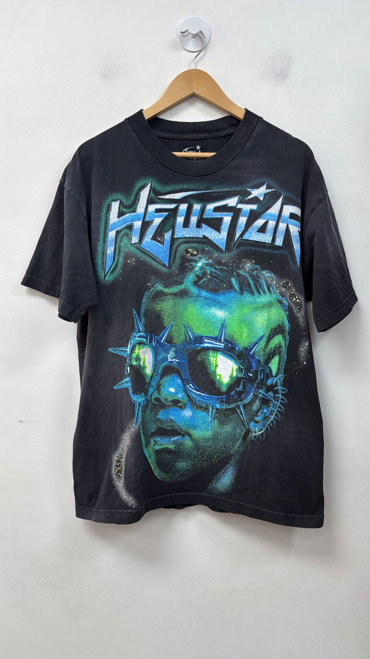 Hellstar Black Green Alien Tee