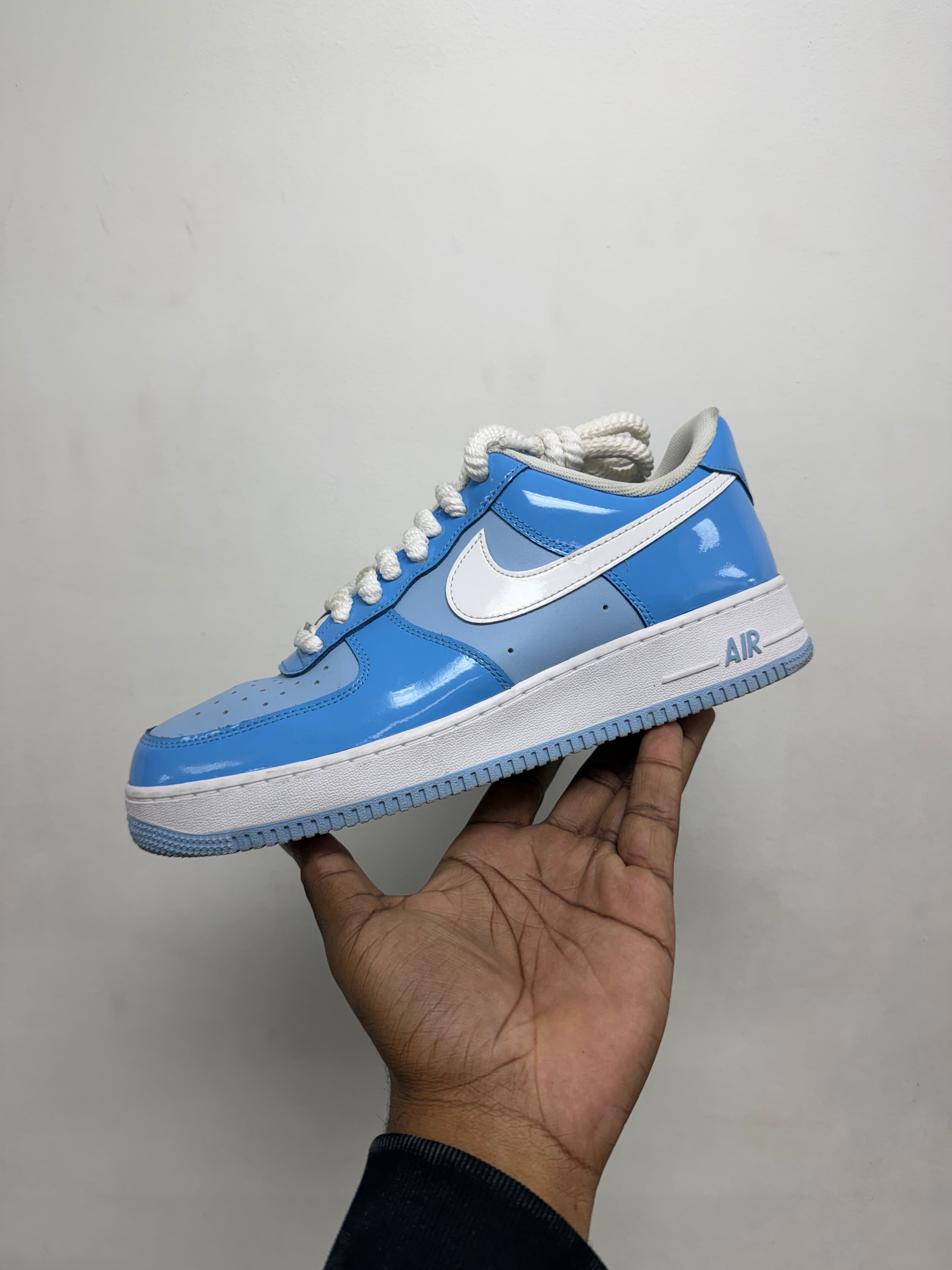 Nike Patent Leather AF1 UNC Sneakers