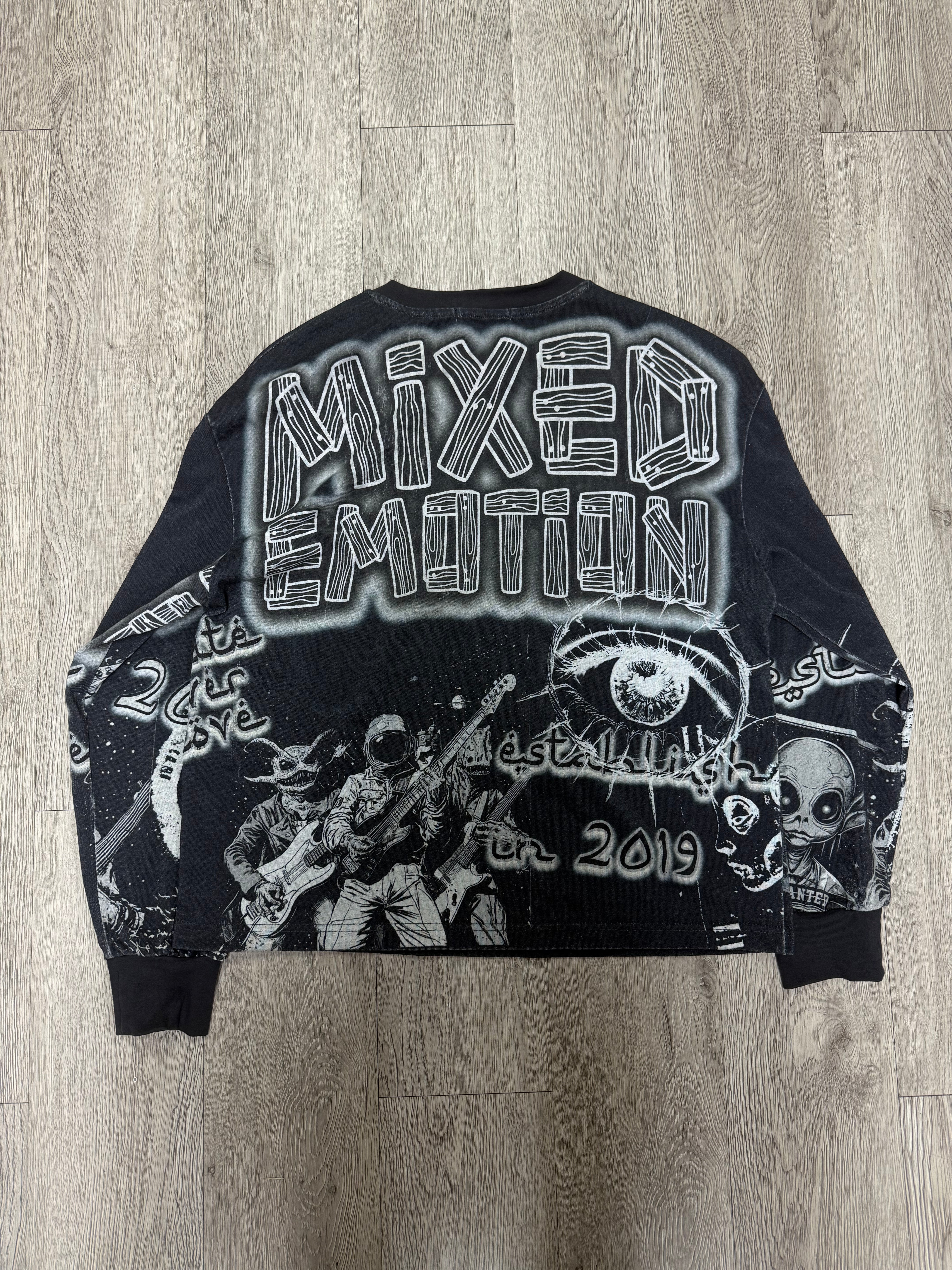 Mixed Emotions Black Astronaught Long Sleeve