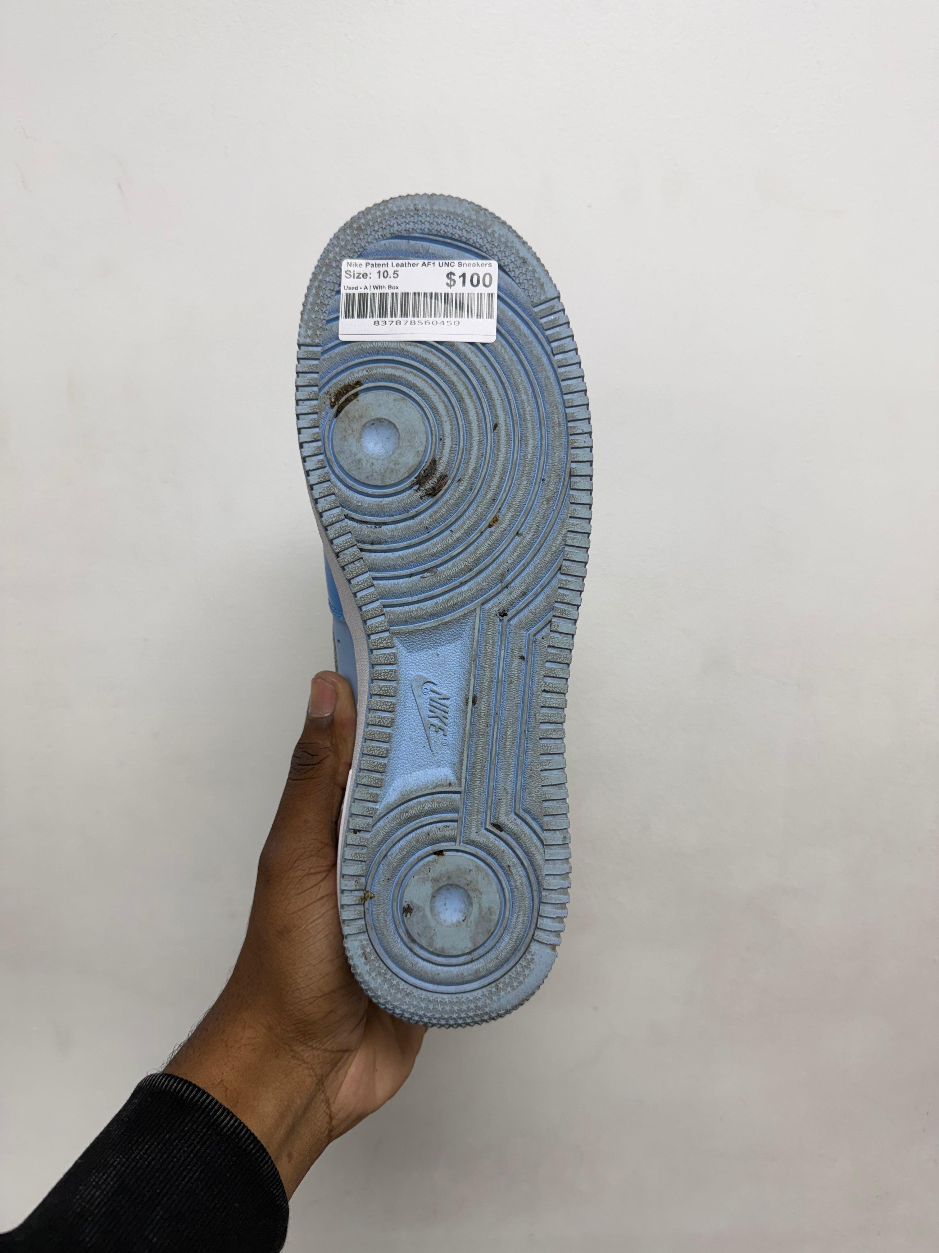 Nike Patent Leather AF1 UNC Sneakers