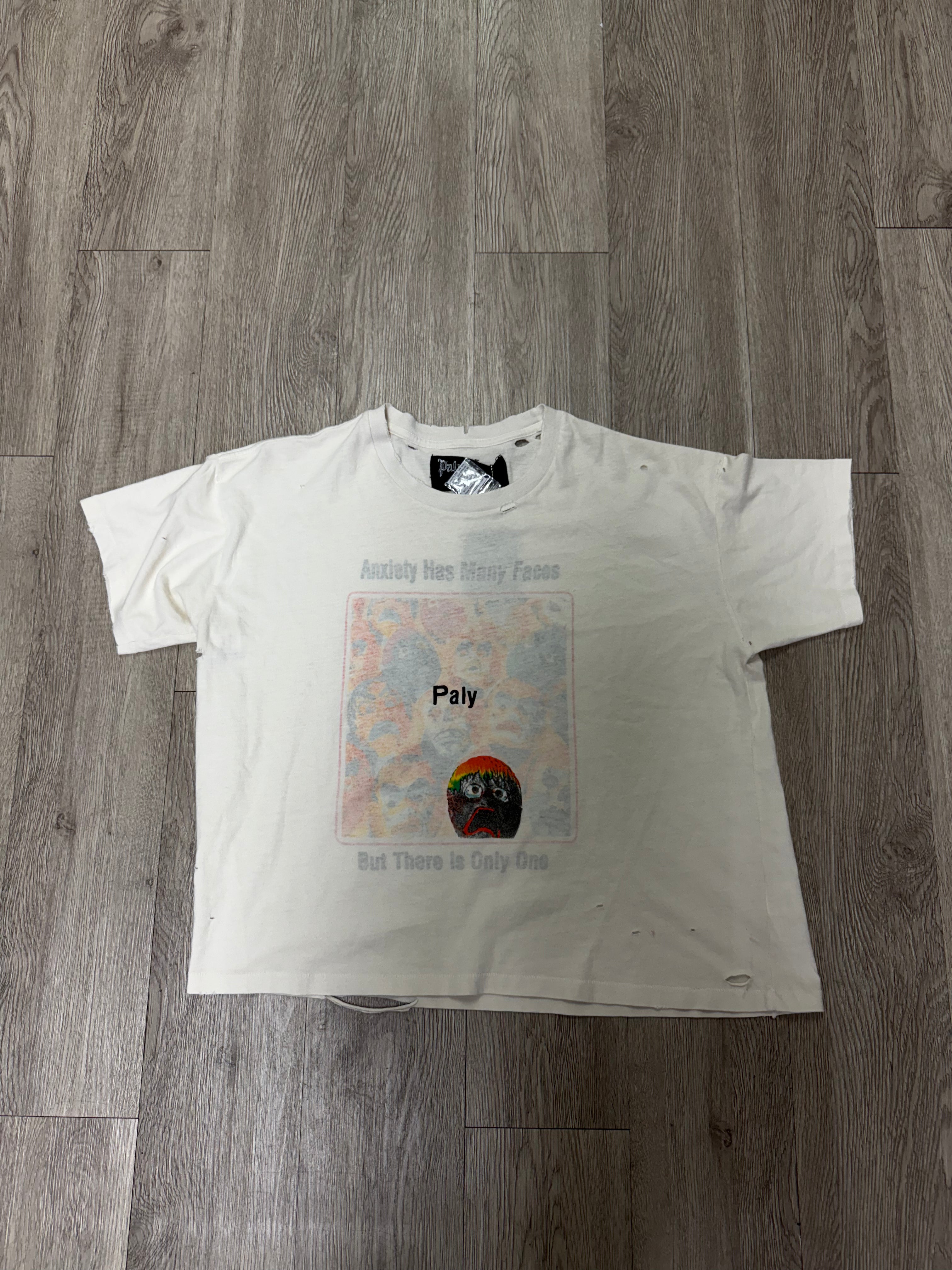 Paly Anxiety Cream T shirt