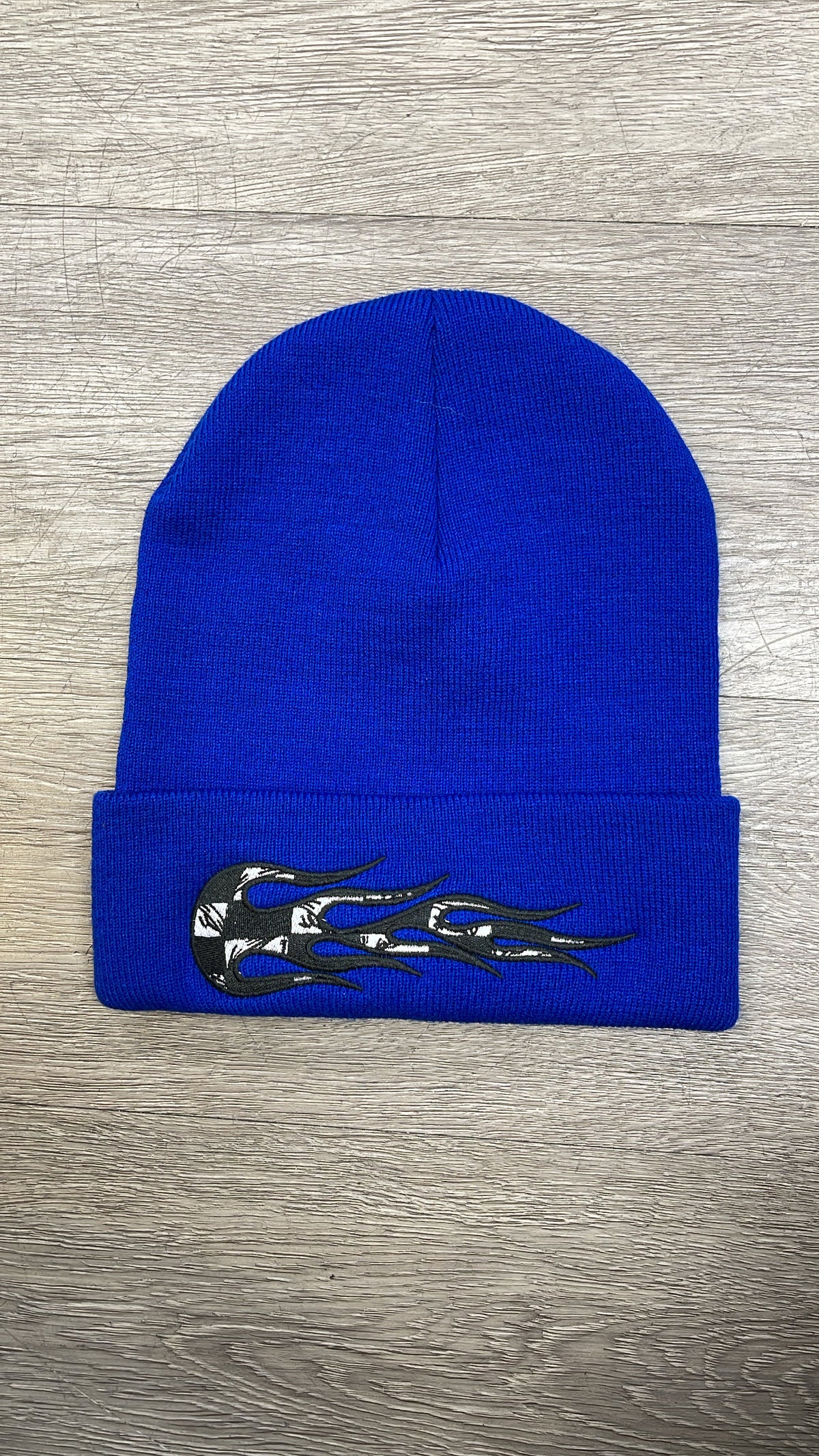 Matty Boy Blue Black Stay Fast Beanie