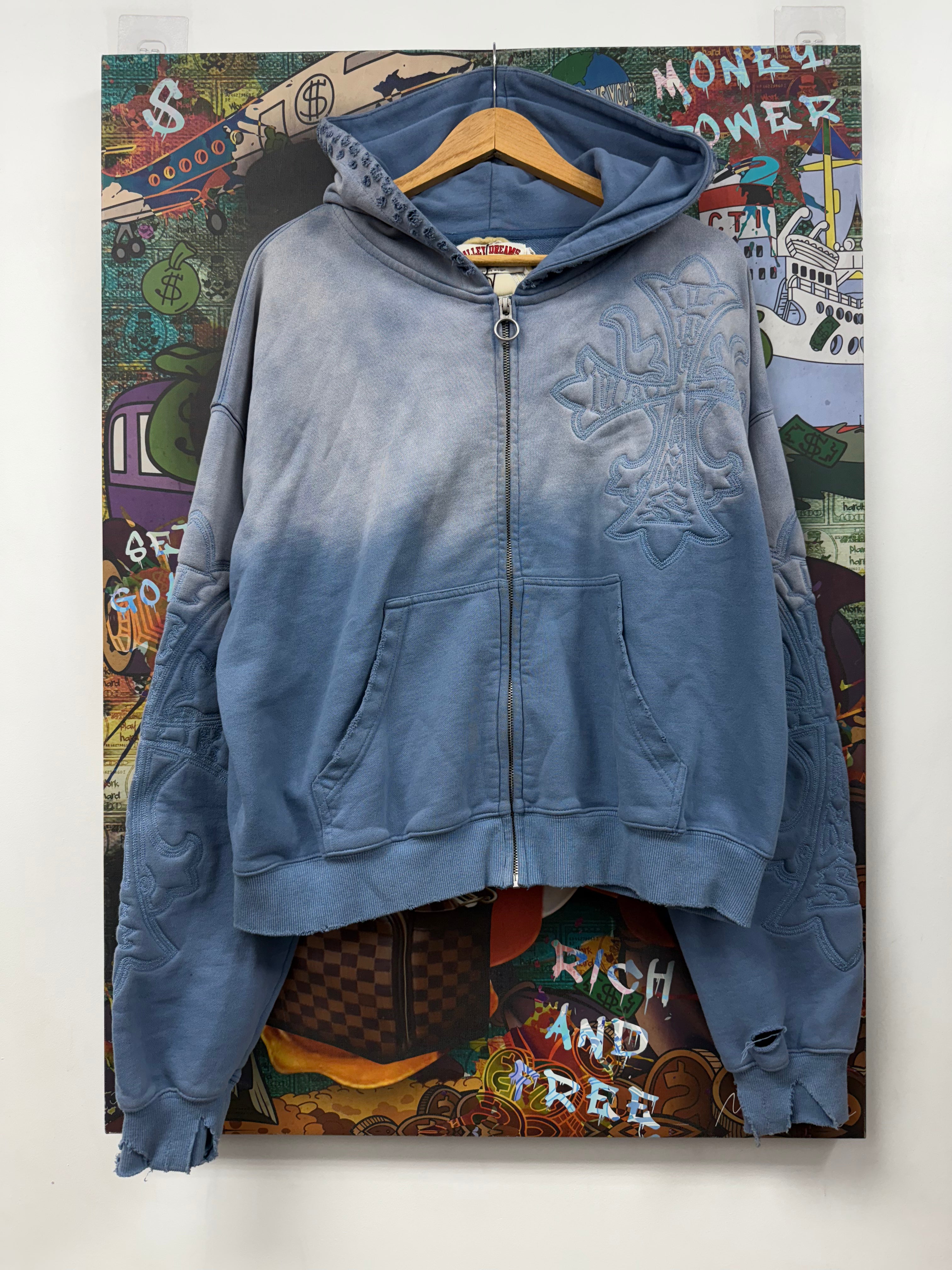 Vale Carver Baby Blue Hoodie