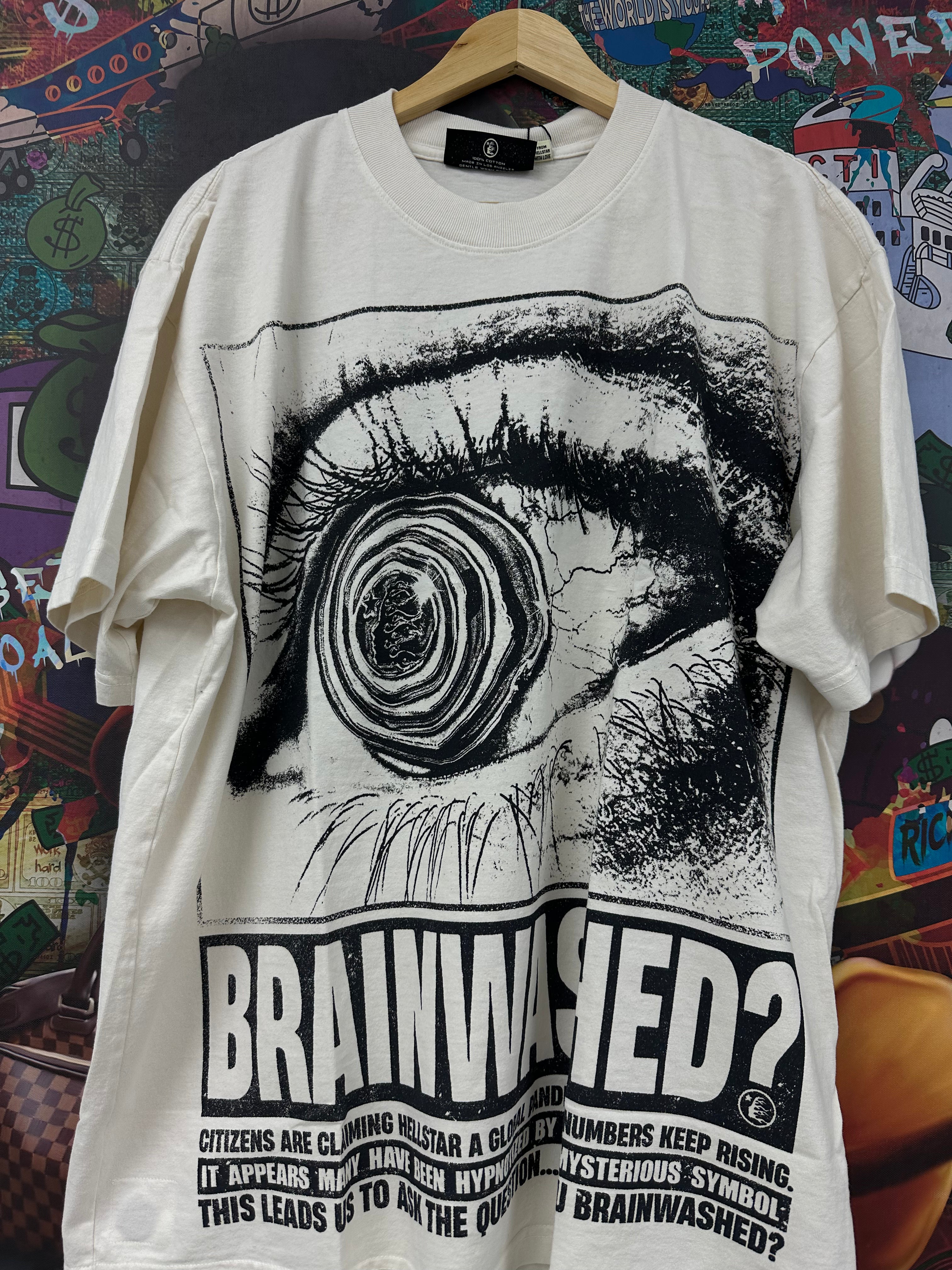 Hellstar Eye Ball Tee Cream