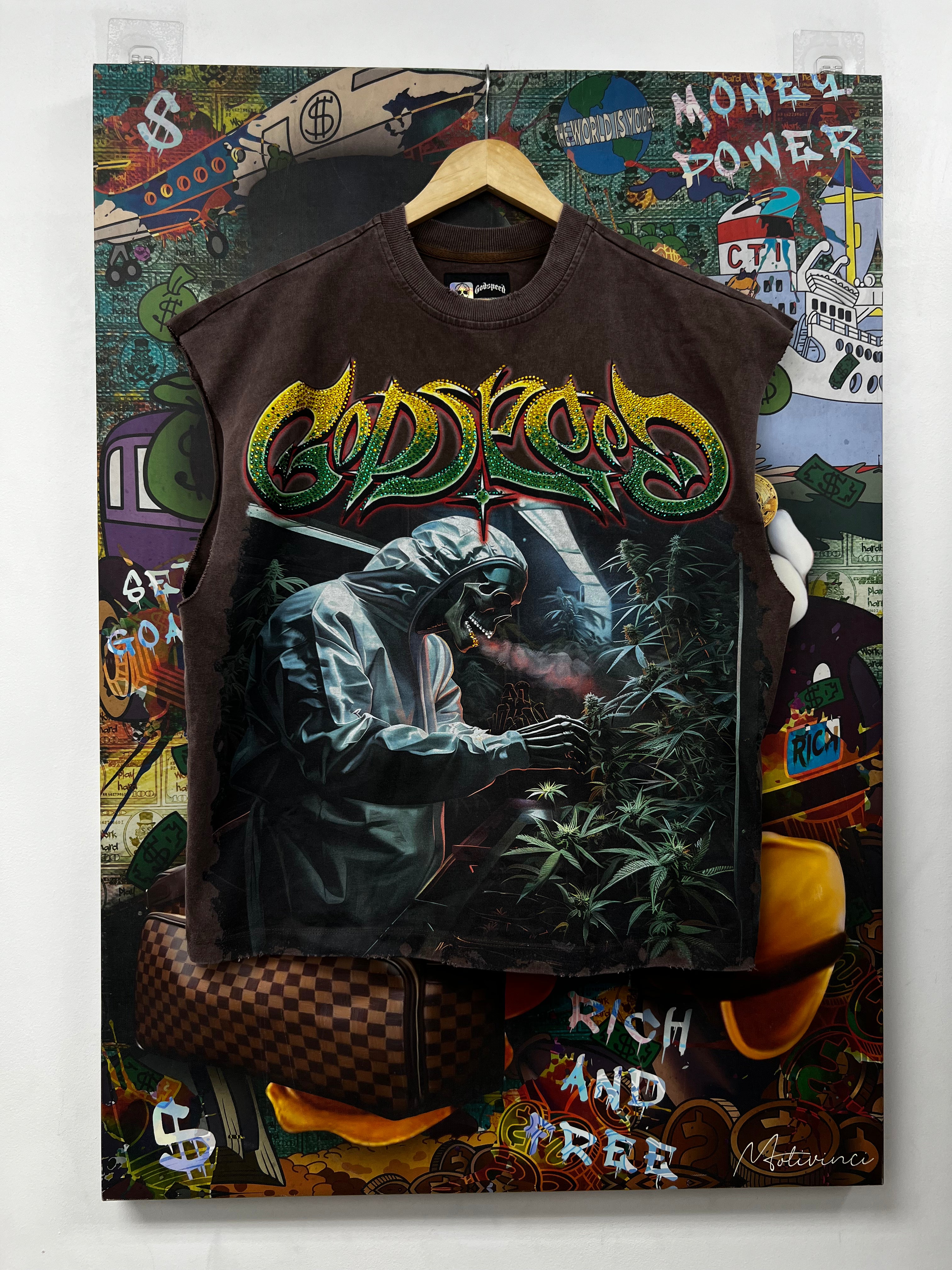 Godspeed Brown VVS 420 Indoor Tee