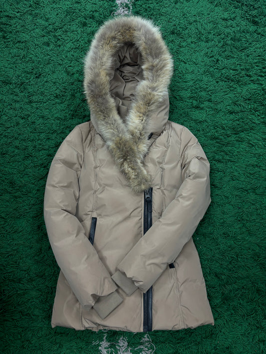 Mackage Females Jacket Tan Fur Used XS N/A