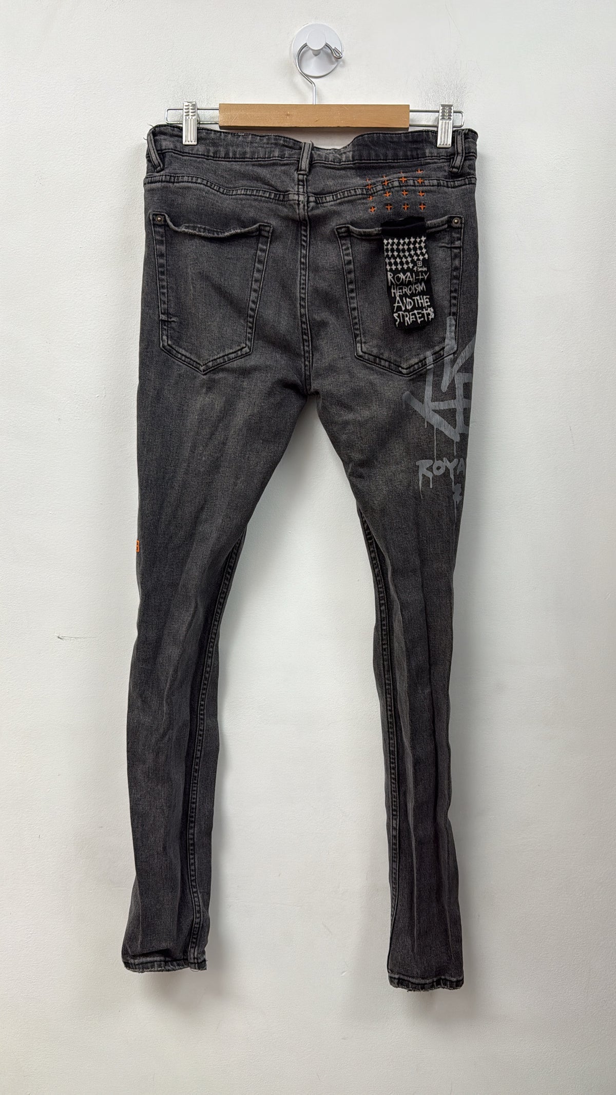 Ksubi Black Orange Jeans