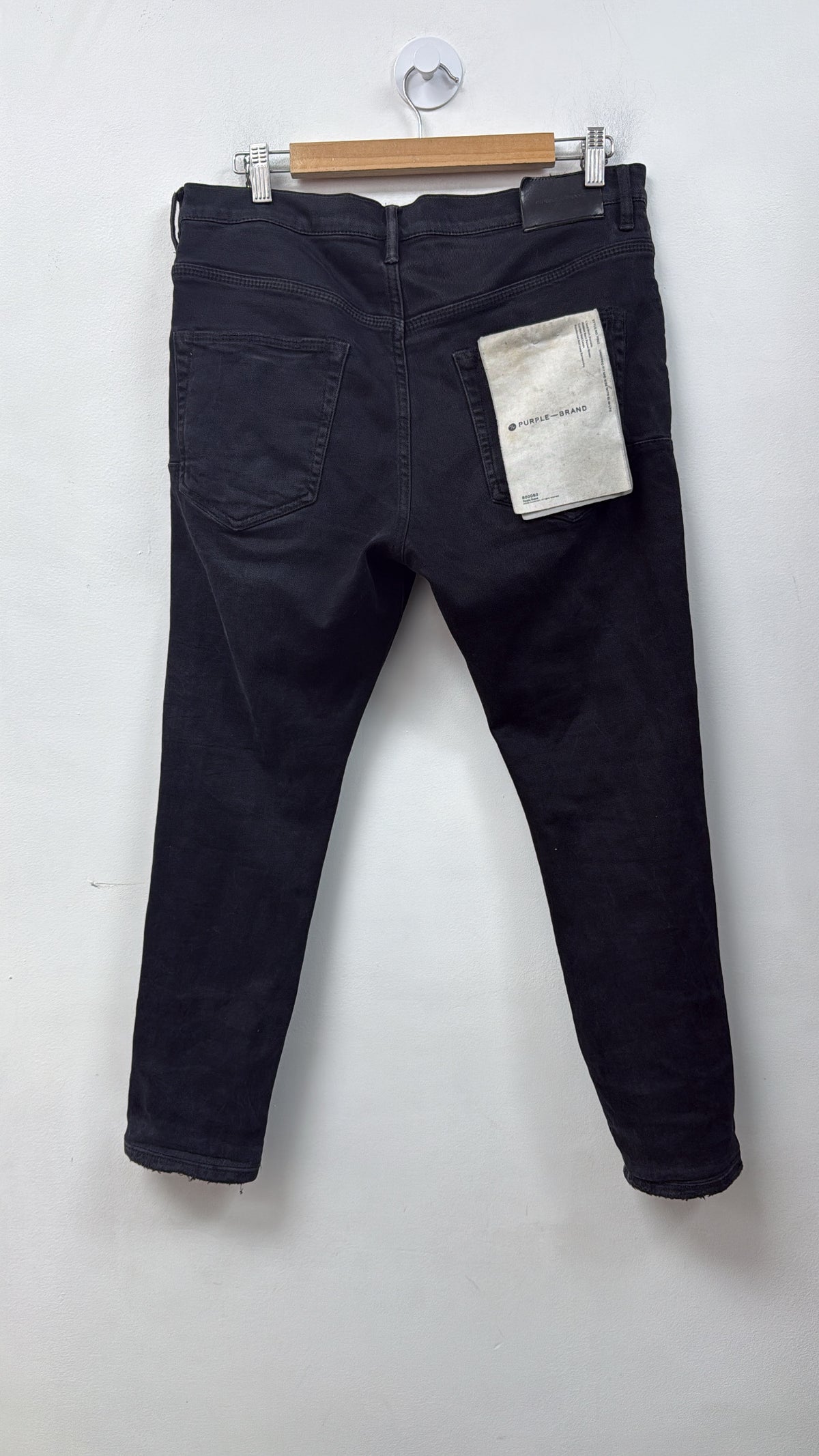 Purple Brand Black Knee Blowout P002 Jeans