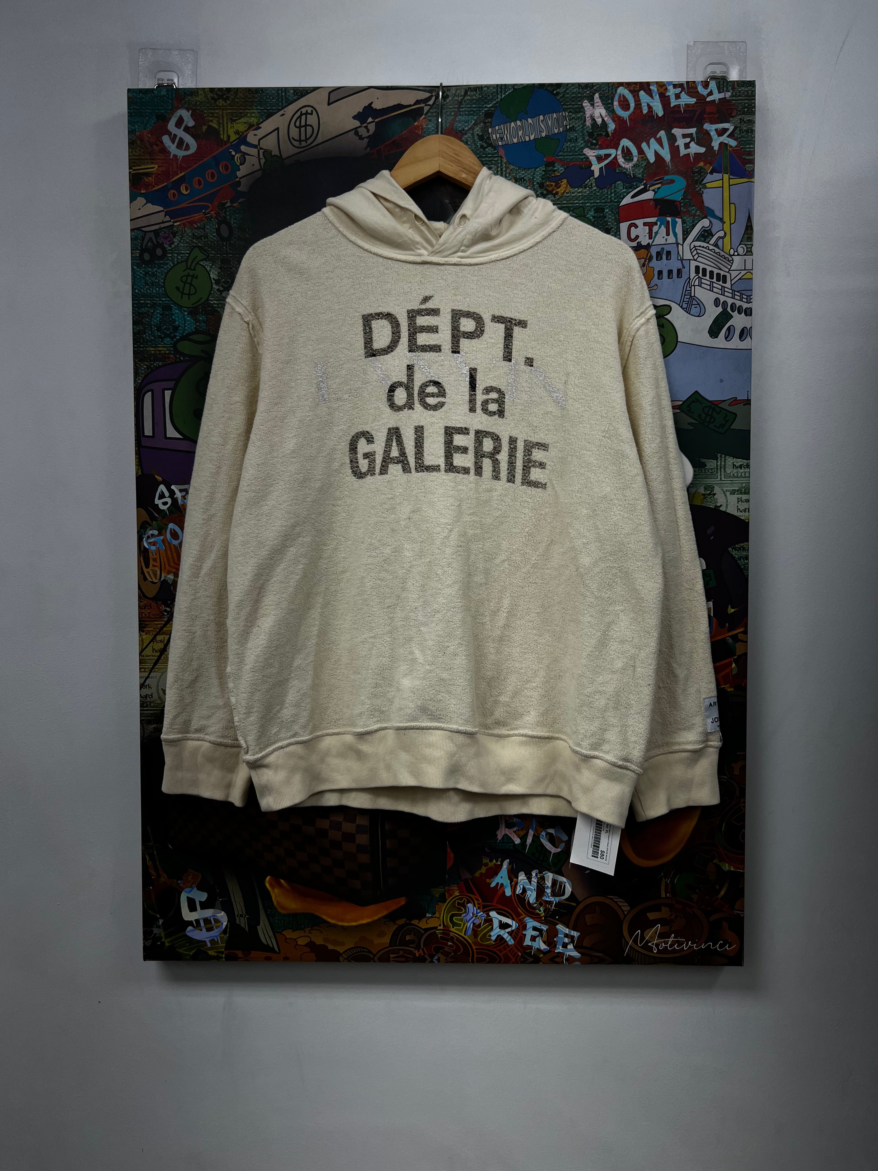 Gallery Dept x Lanvin Cream (Fits M) Hoodie
