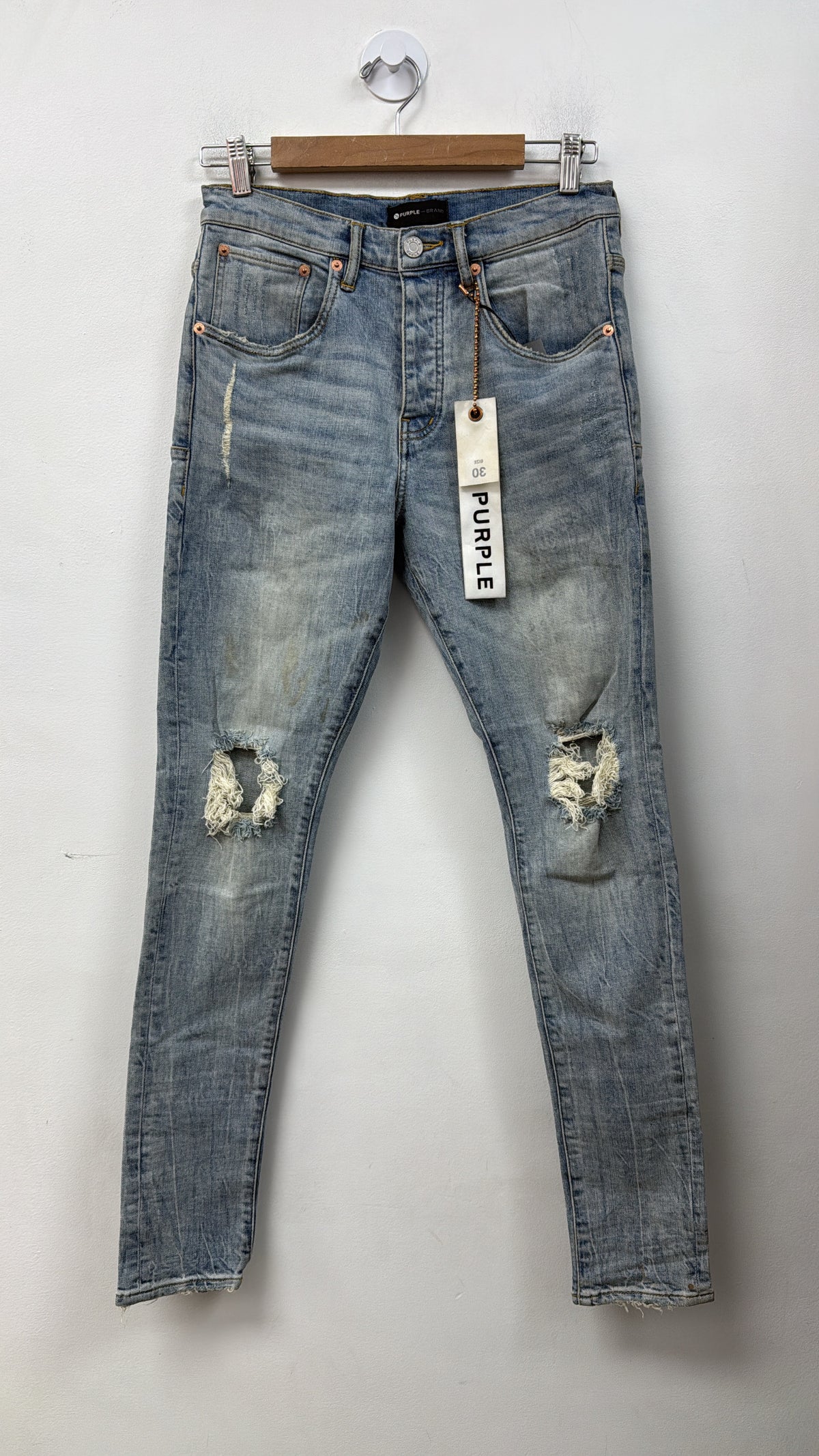 Purple Brand Light Wash P002 Jeans