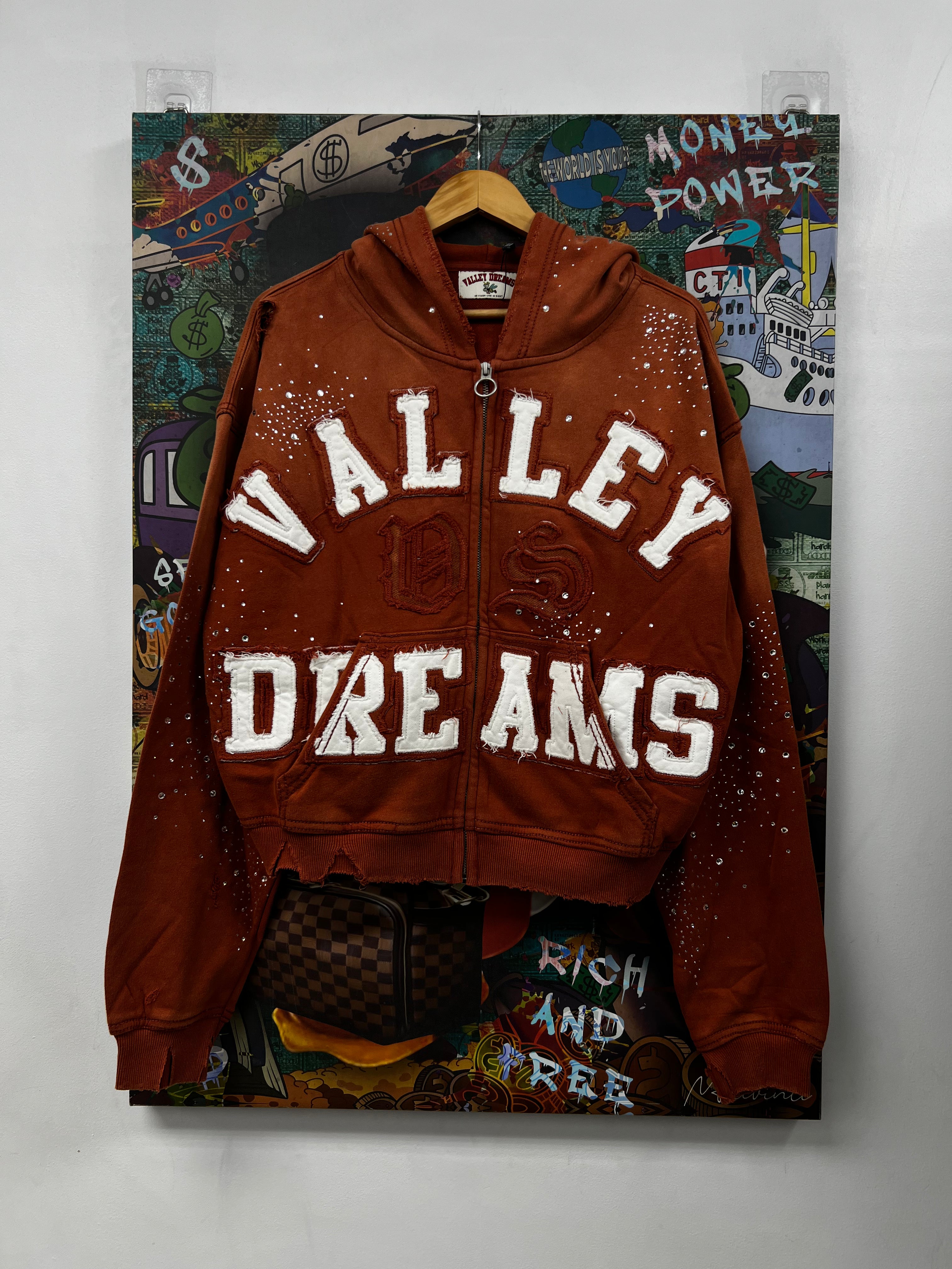 Vale Orange Burnt Classico Hoodie