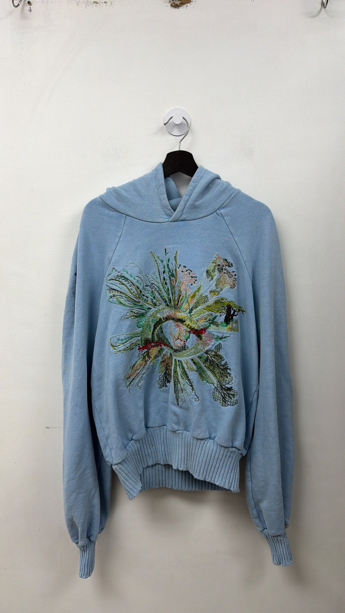 House of Errors Baby Blue Man of the Dunes Hoodie