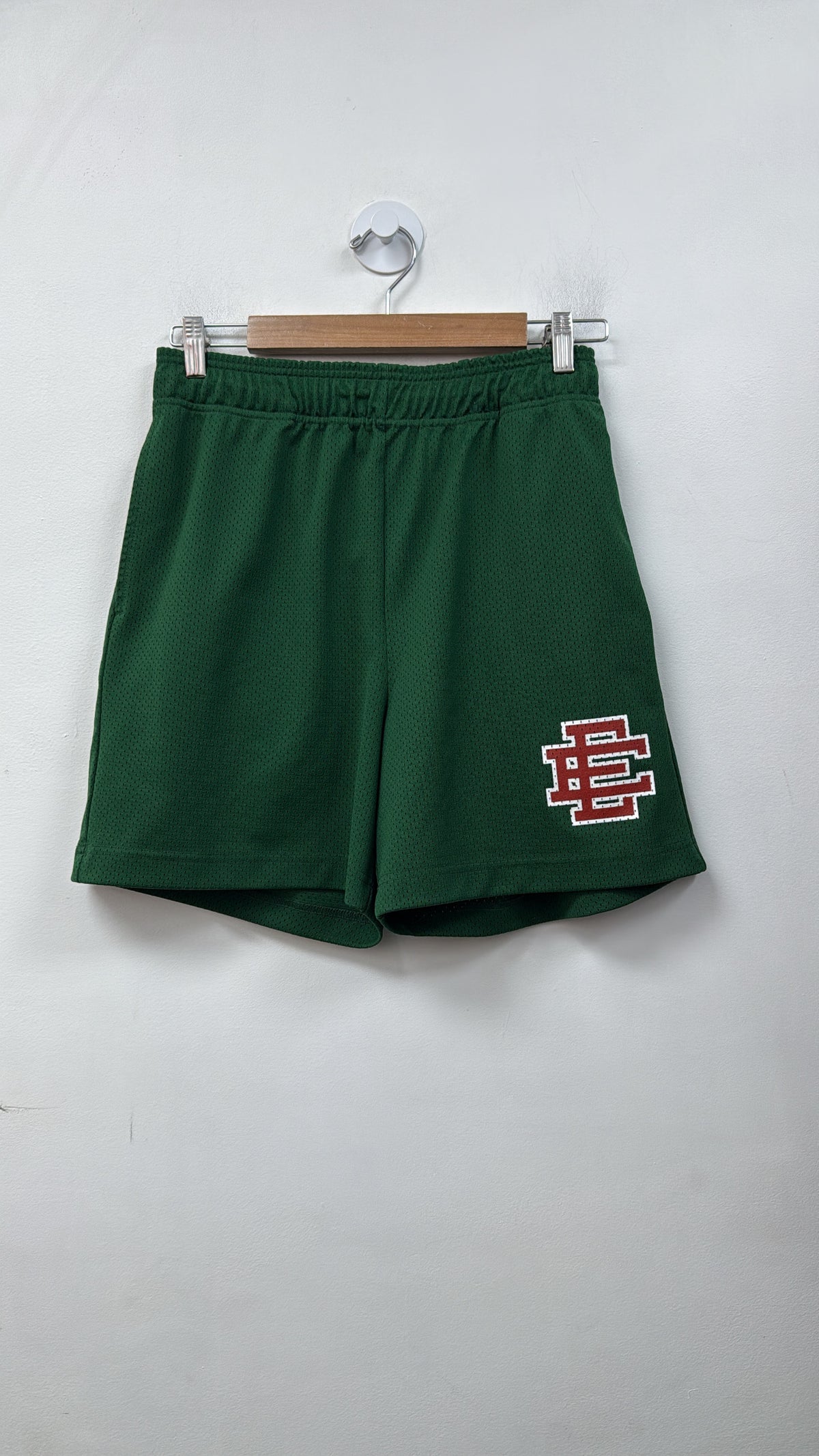 Eric Emanuel Green Maroon Shorts