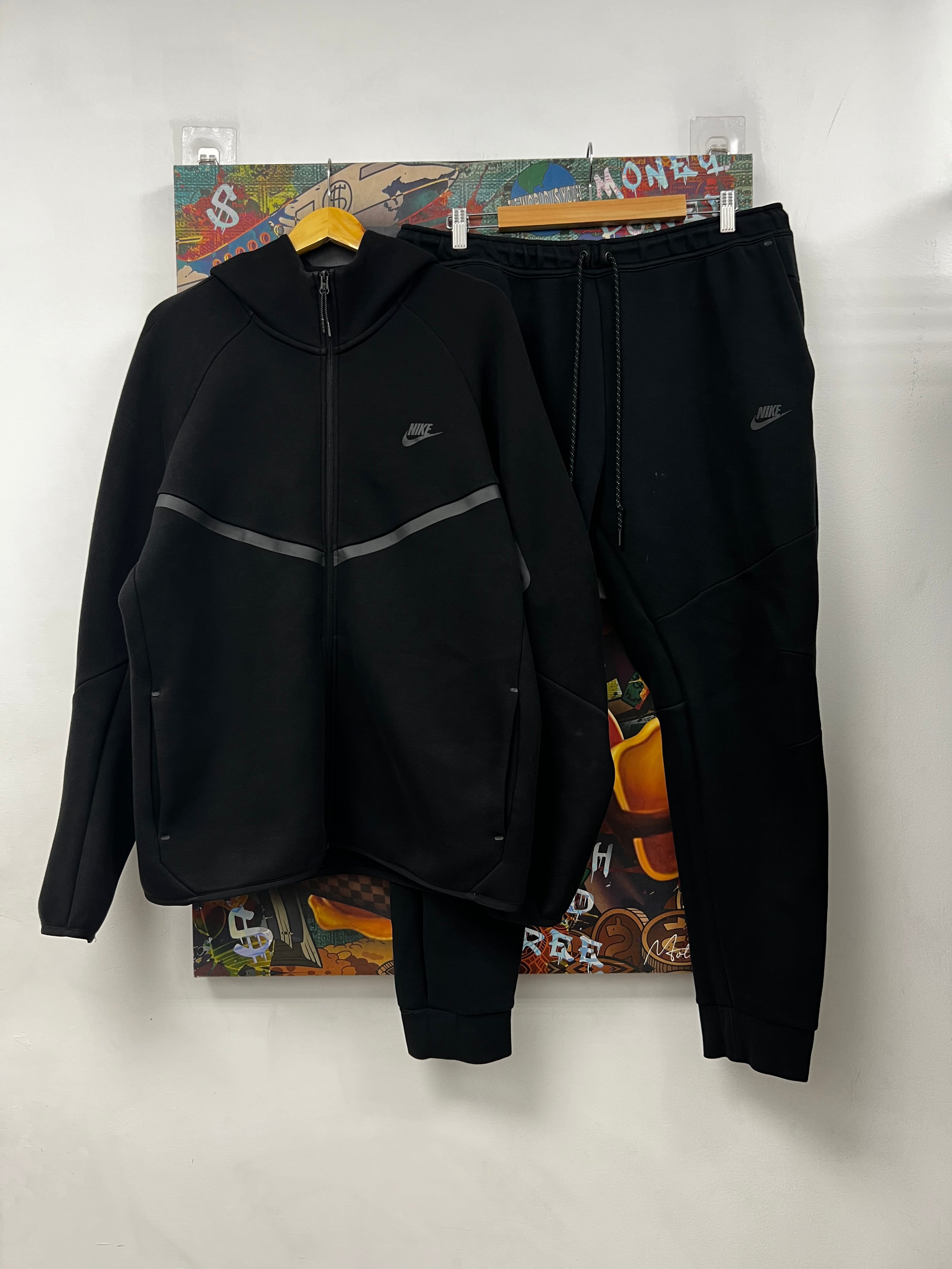Nike Black Tech Sweatsuit