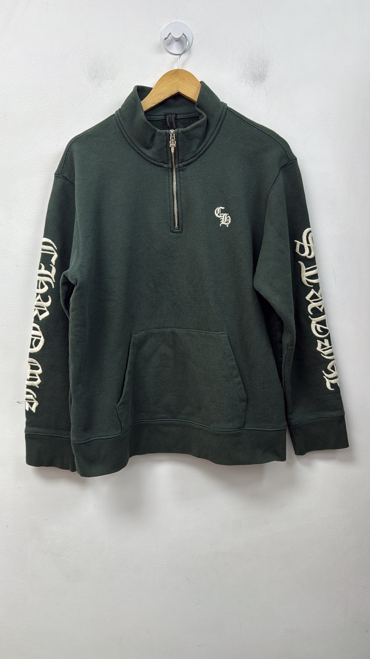 Chrome Hearts Green Slo Ride Quarter Zip