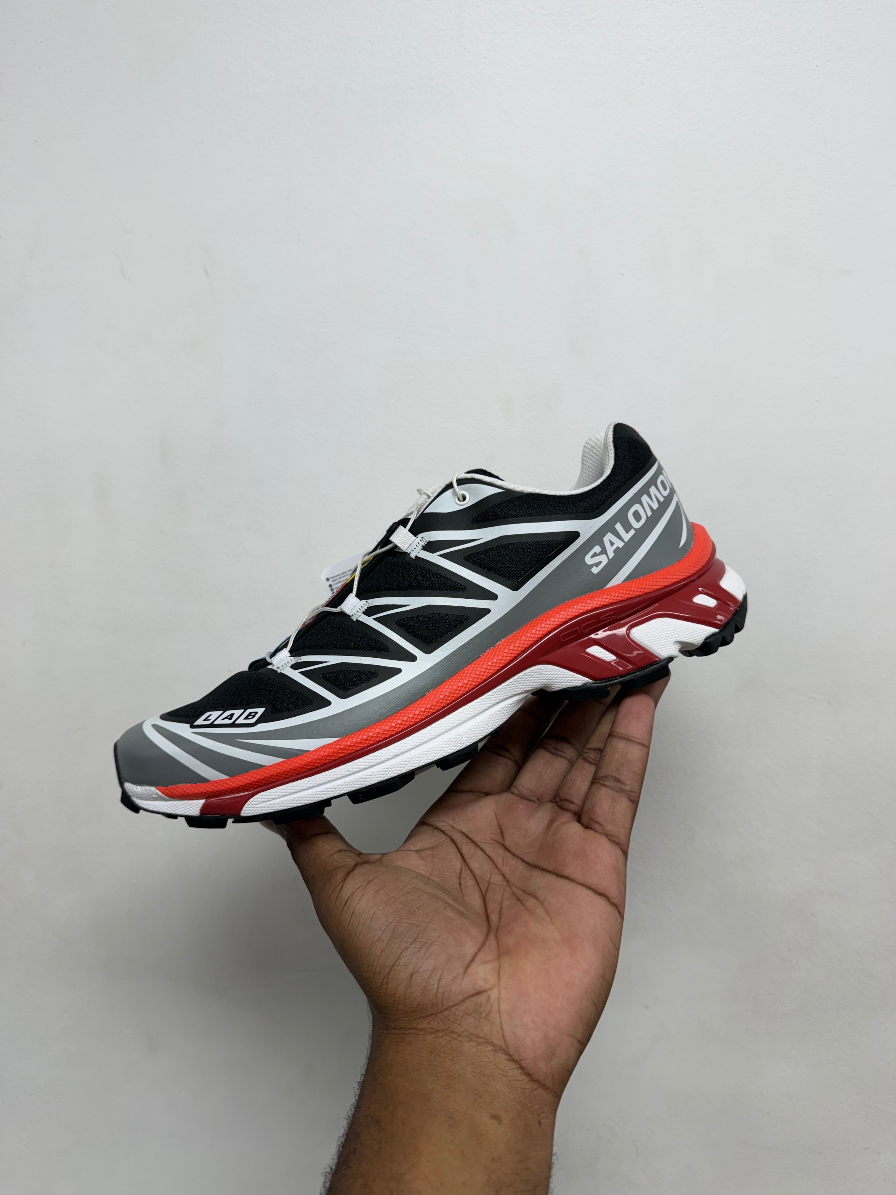 Salomon XT-6 Alloy  Black Lava Falls Sneakers