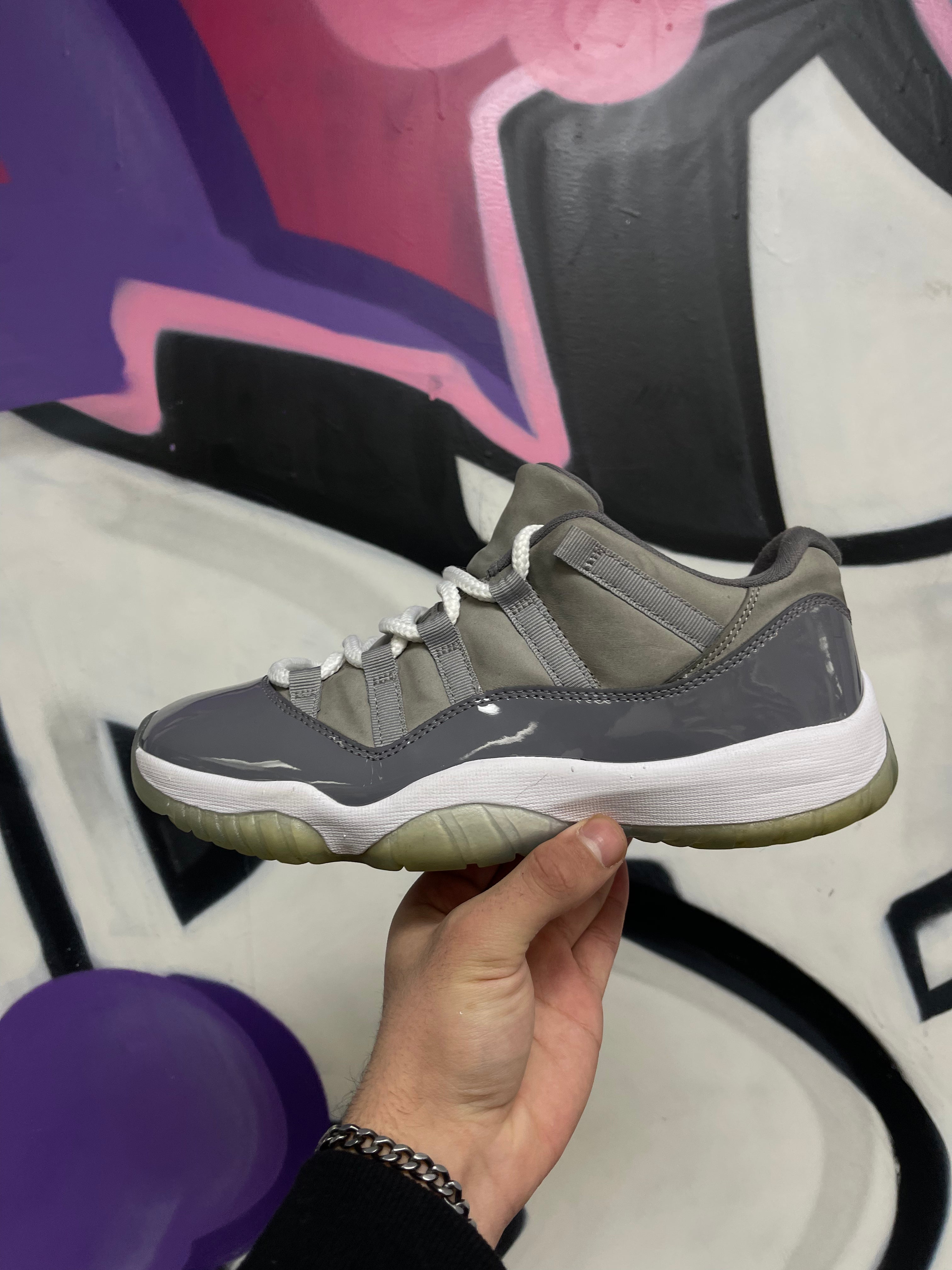 Nike Jordan 11 Cool Grey Low Sneakers