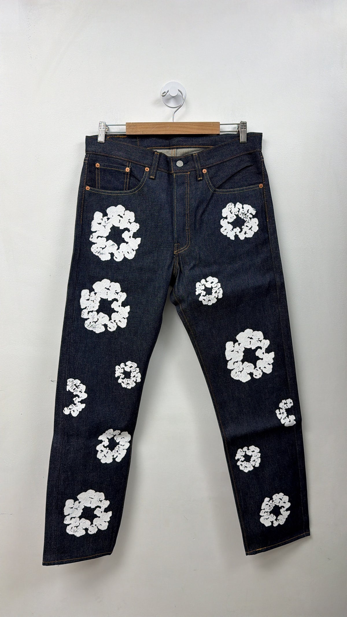 Denim Tears Cotton Wreath Selvedge Jeans