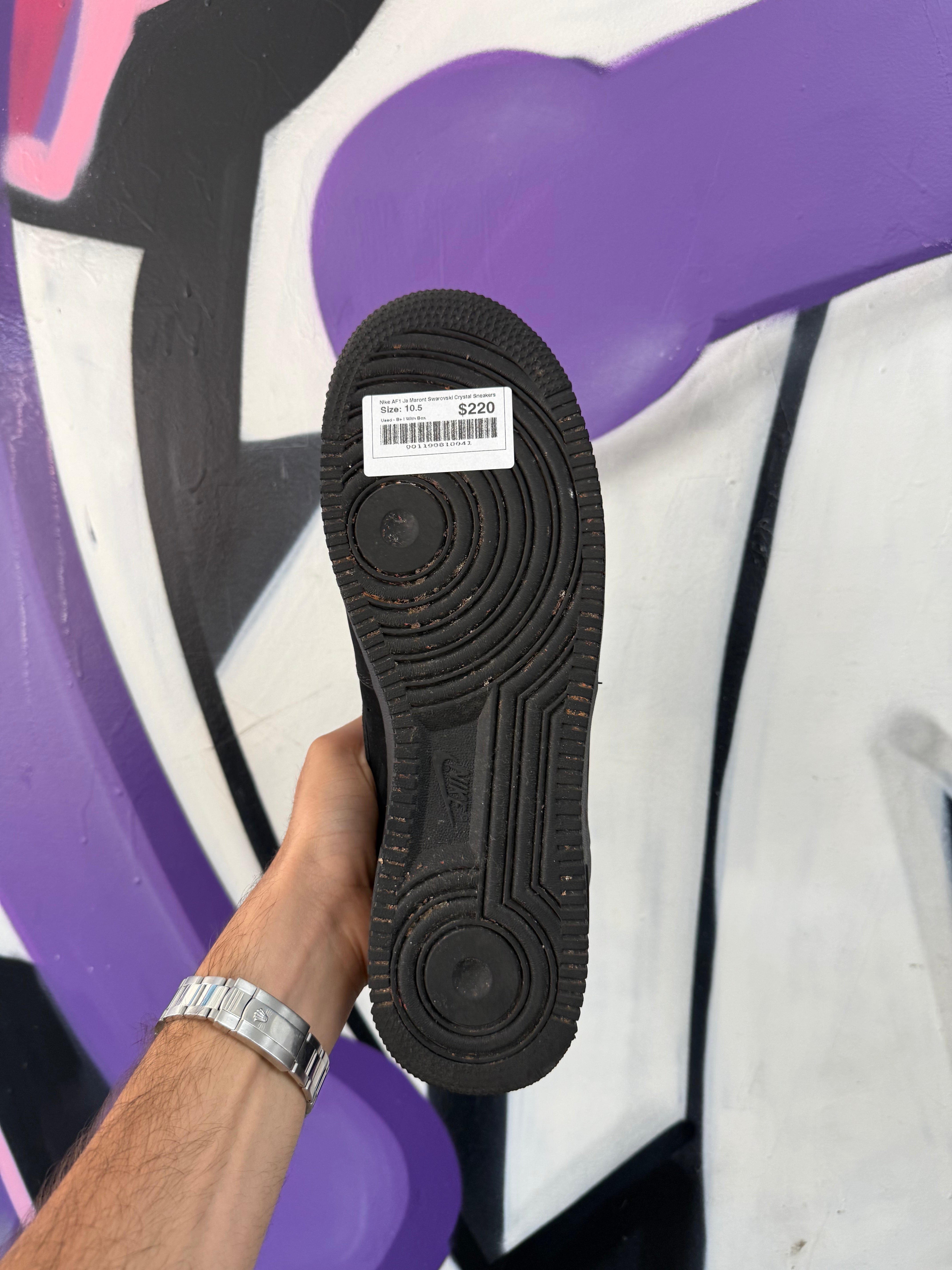 Nike AF1 Ja Maront Swarovski Crystal Sneakers
