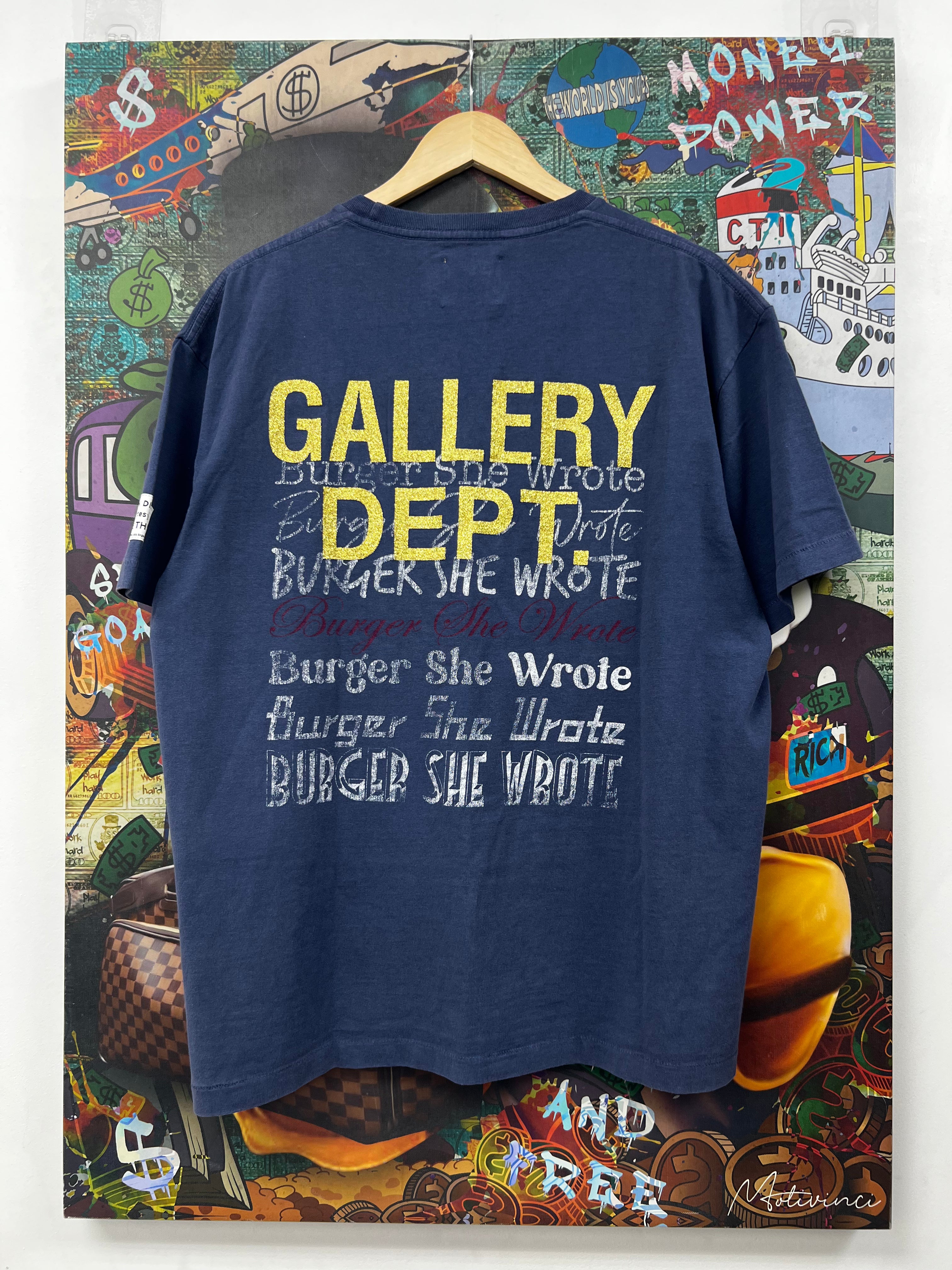 Gallery Dept Blue Burger She Wrote Tee