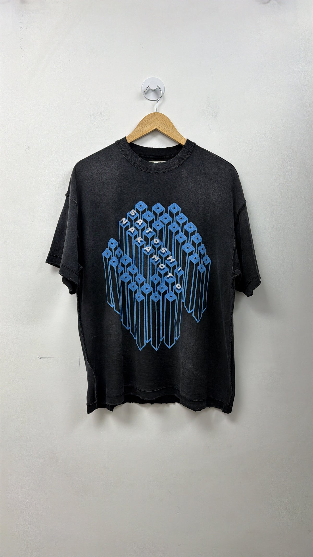 Satoshi Nakamoto Black Gridlock Tee