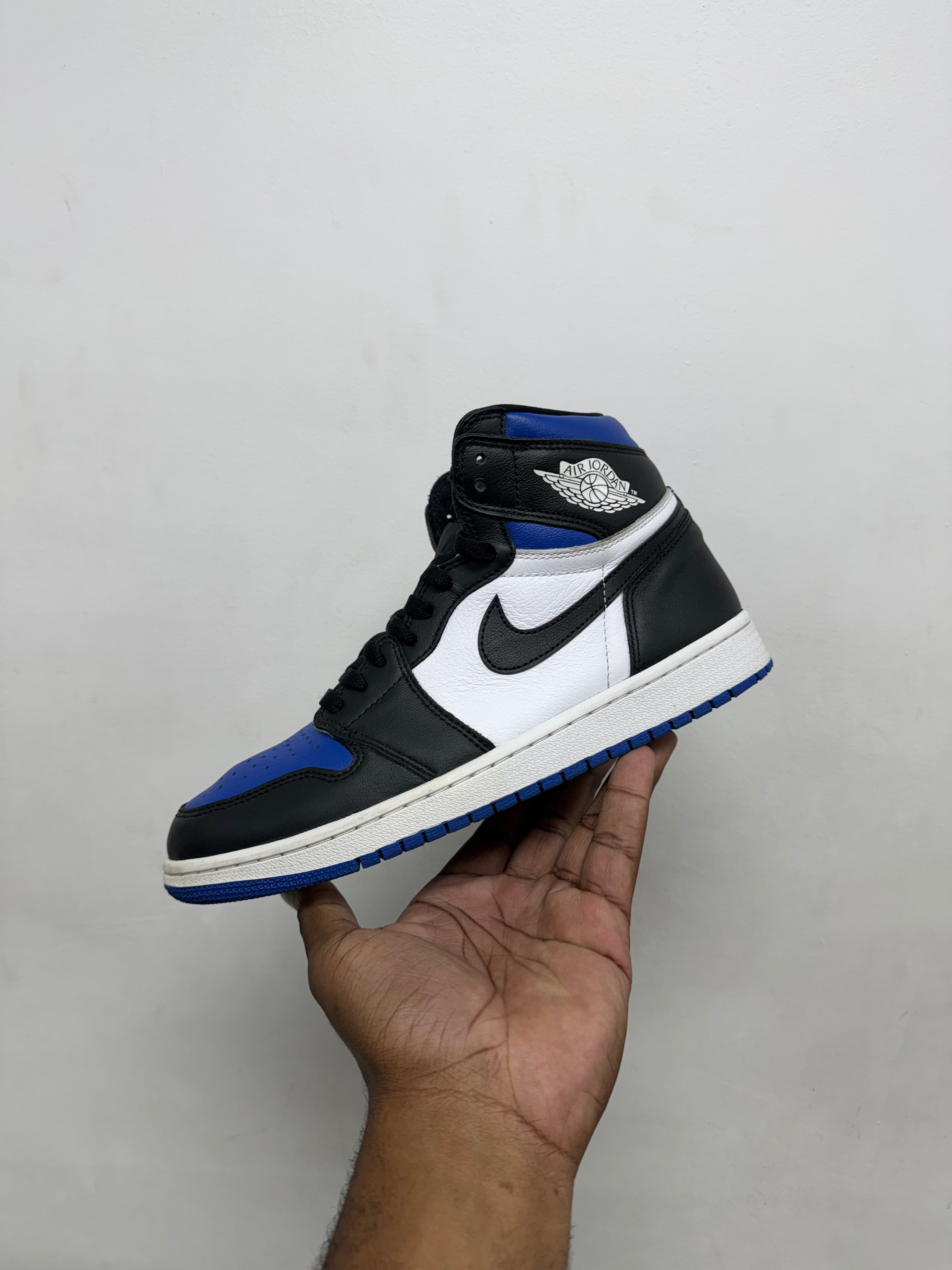 NIke Jordan 1 Hi Royal Toe Sneakers
