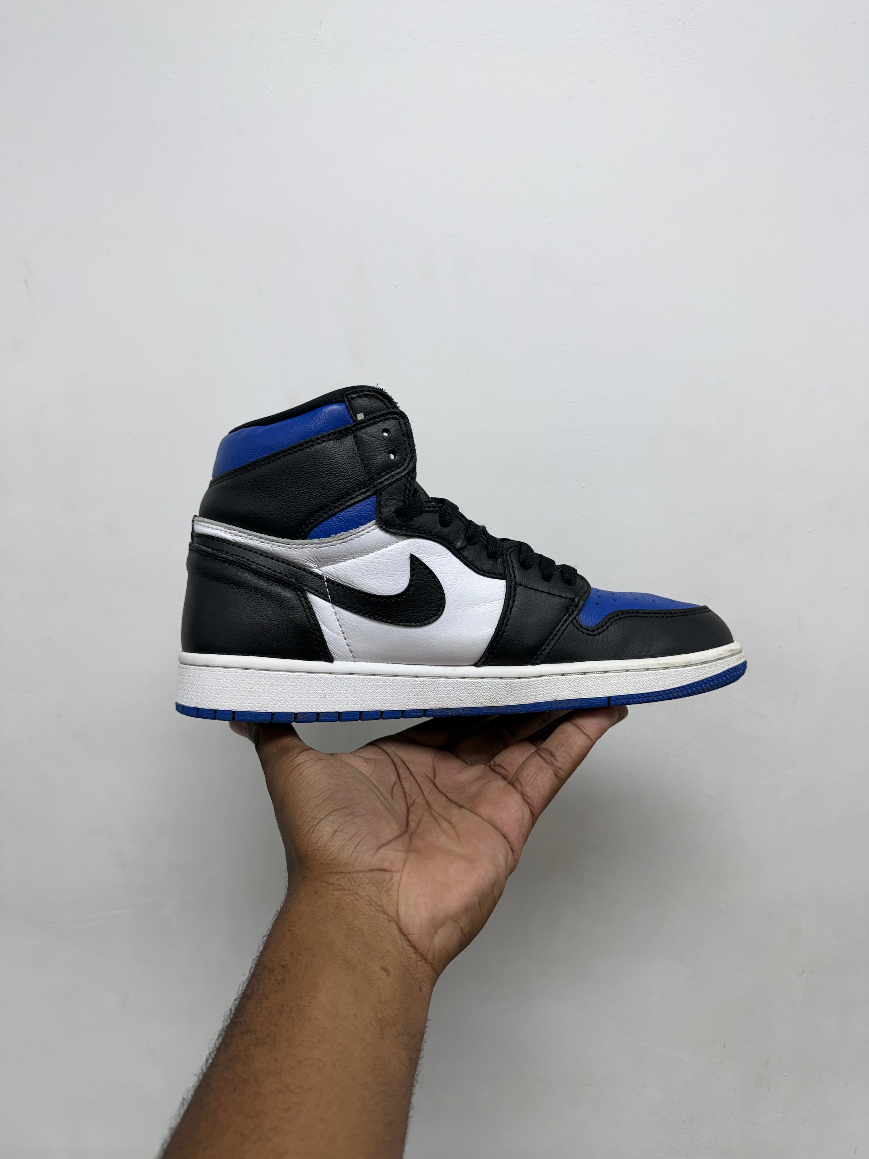NIke Jordan 1 Hi Royal Toe Sneakers