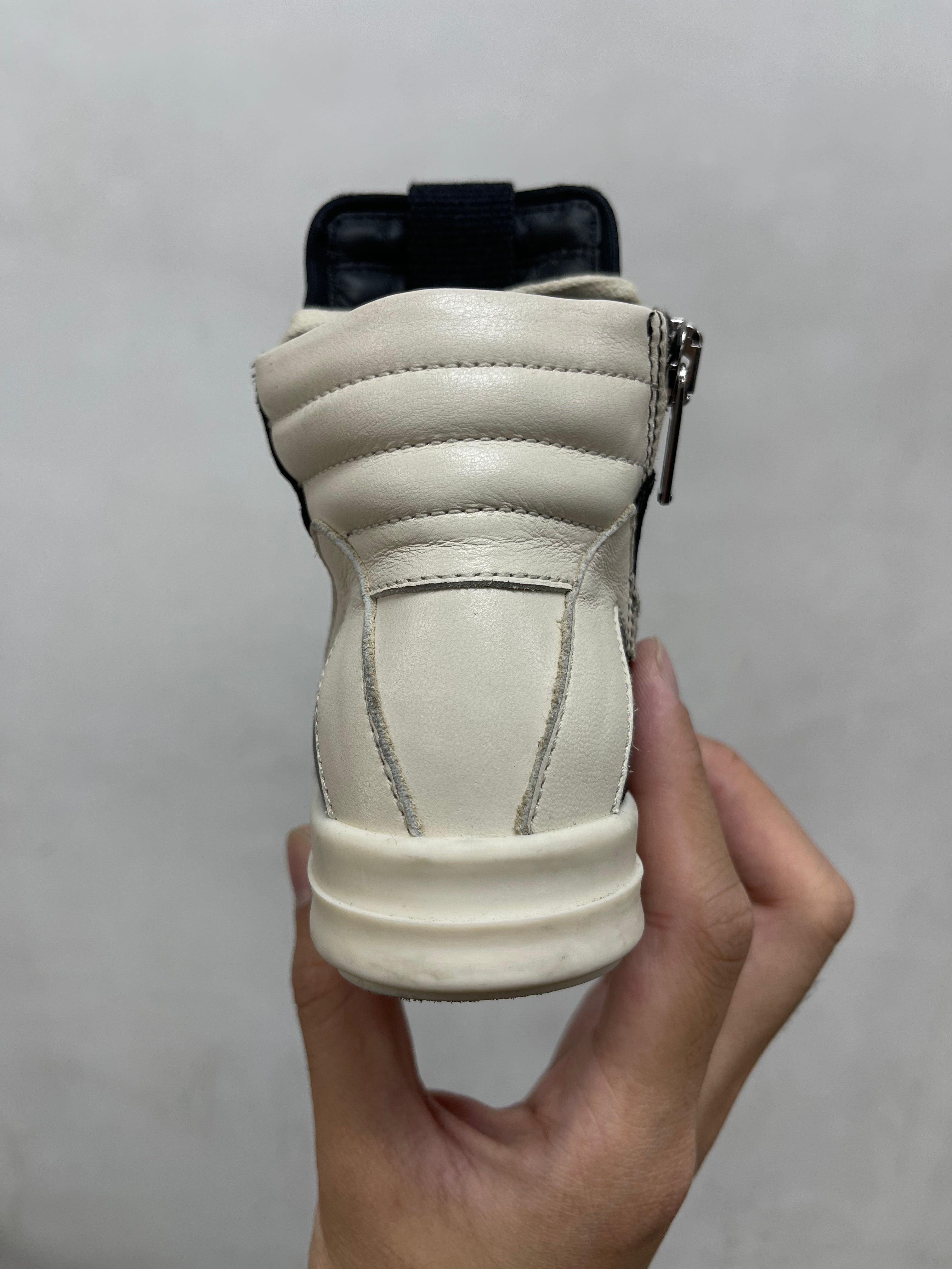 Rick Owens Black Geobasket (TD) Sneakers