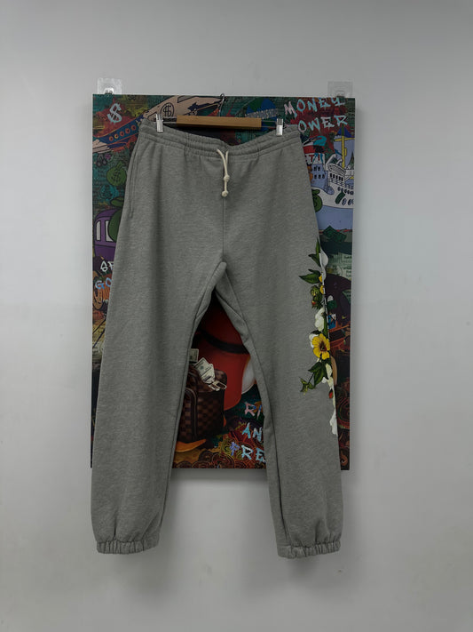 Denim Tears Floral Logo Sweats Grey New XXL With Tags