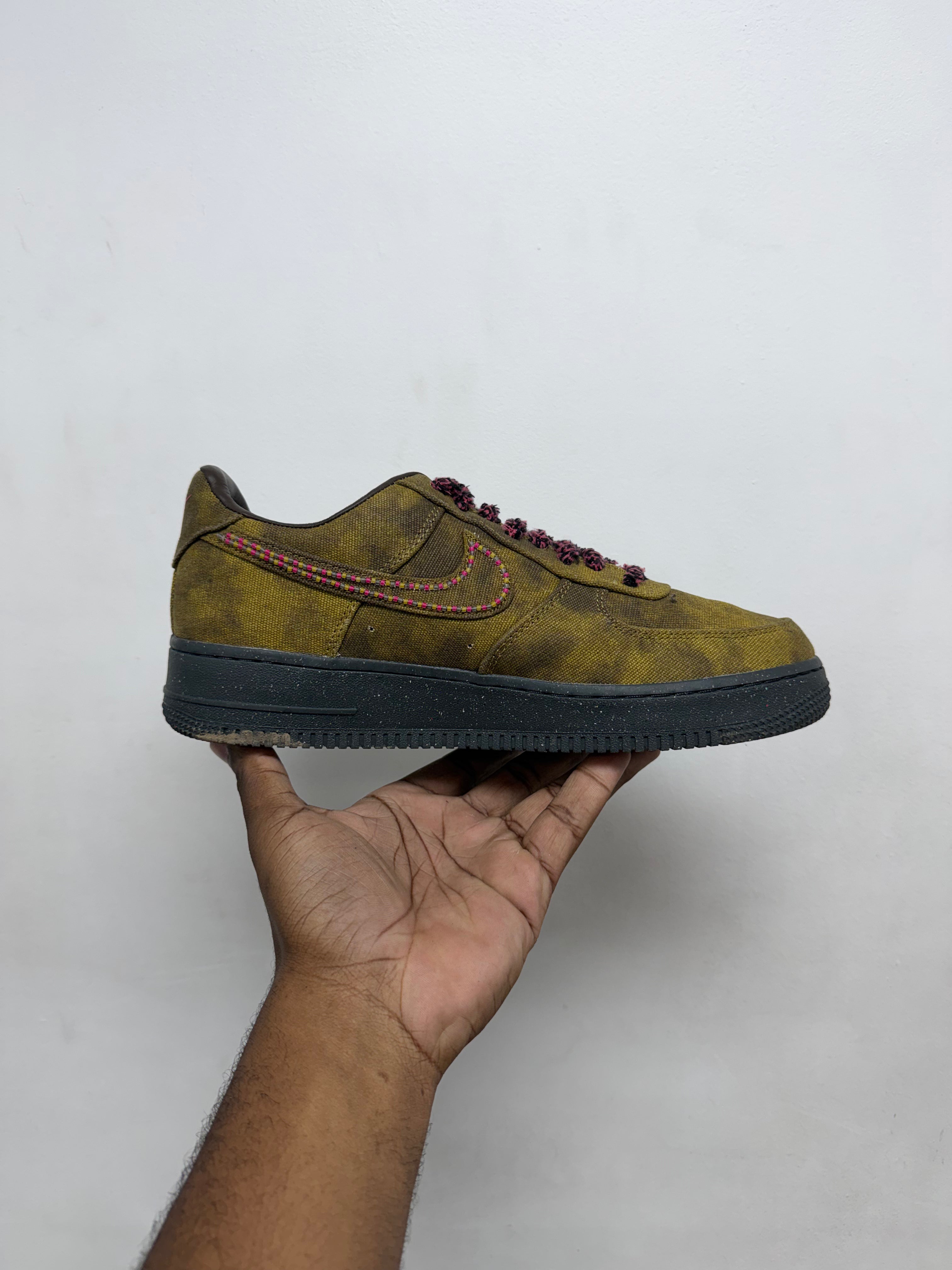 Nike AF1 Boucle Desert Moss Sneakers