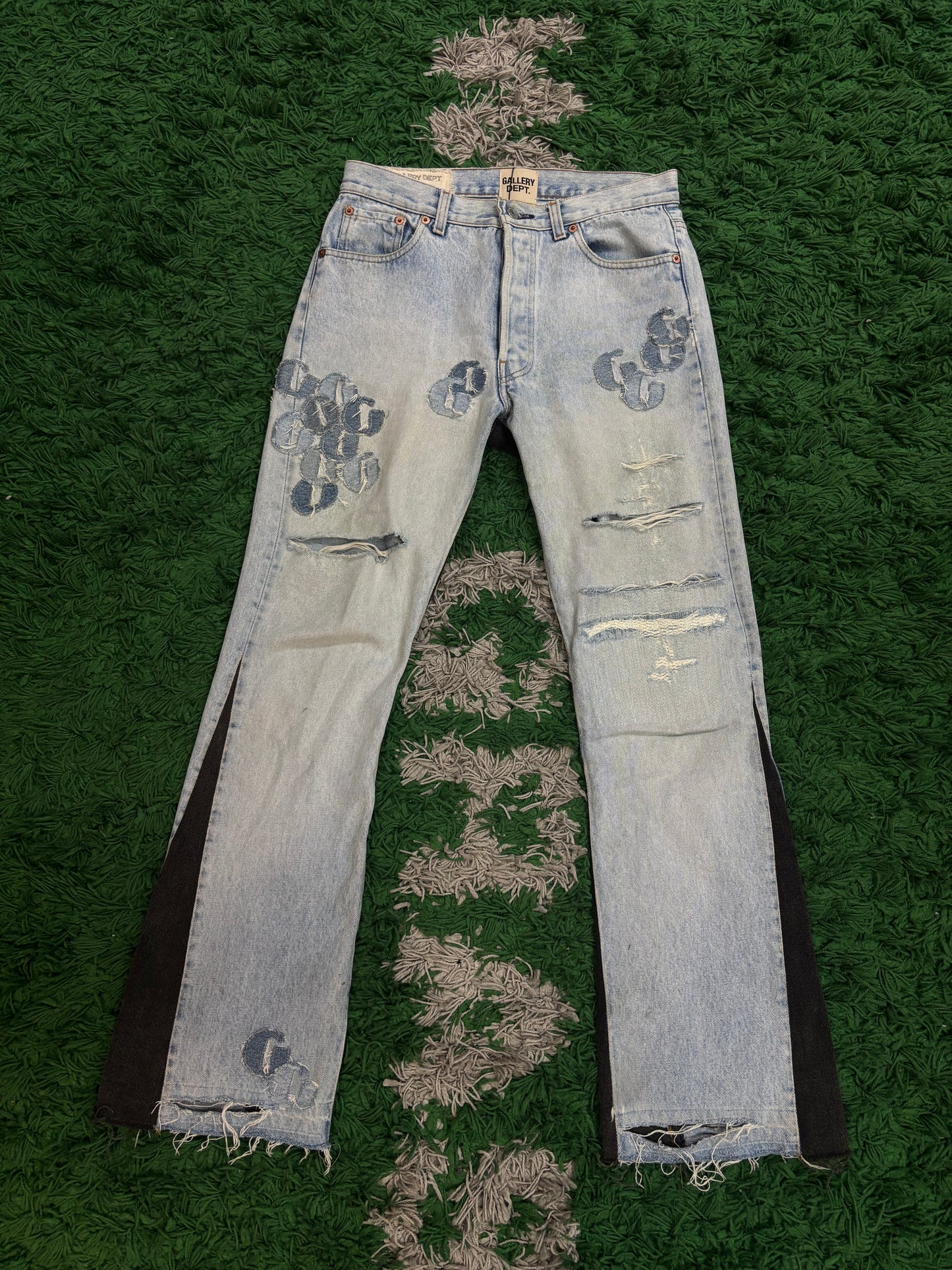 Gallery Dept Denim G Patch Flare Jeans  Used