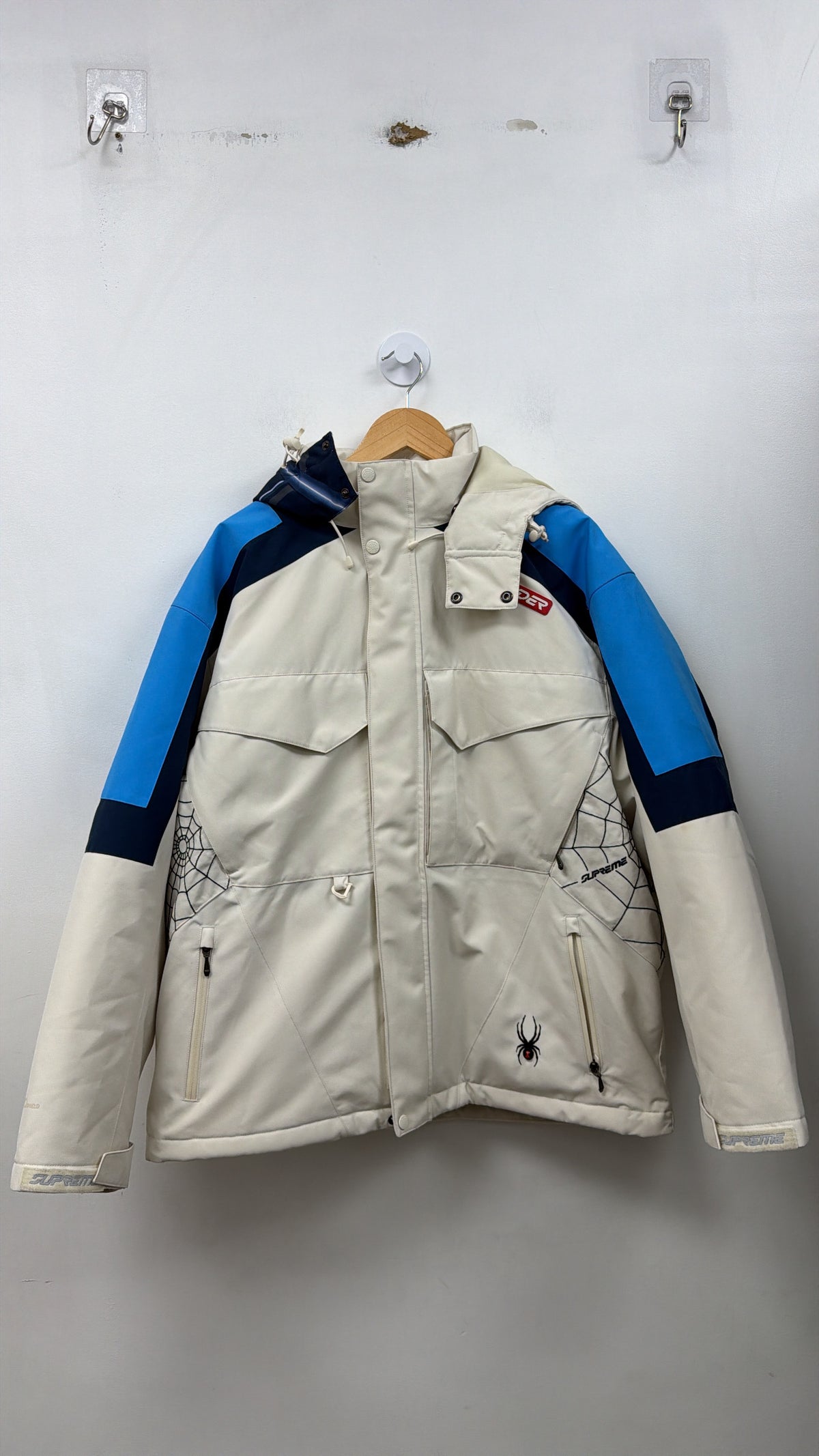 Supreme Spyder White Technical Jacket
