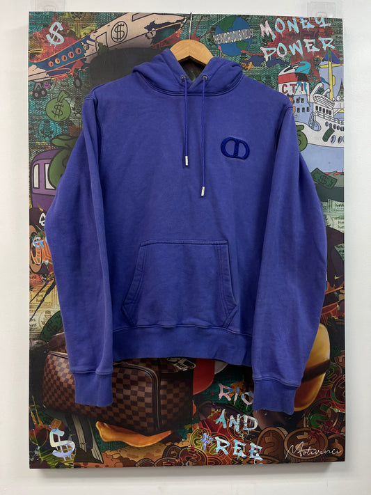 Dior CD Logo Purple Hoodie