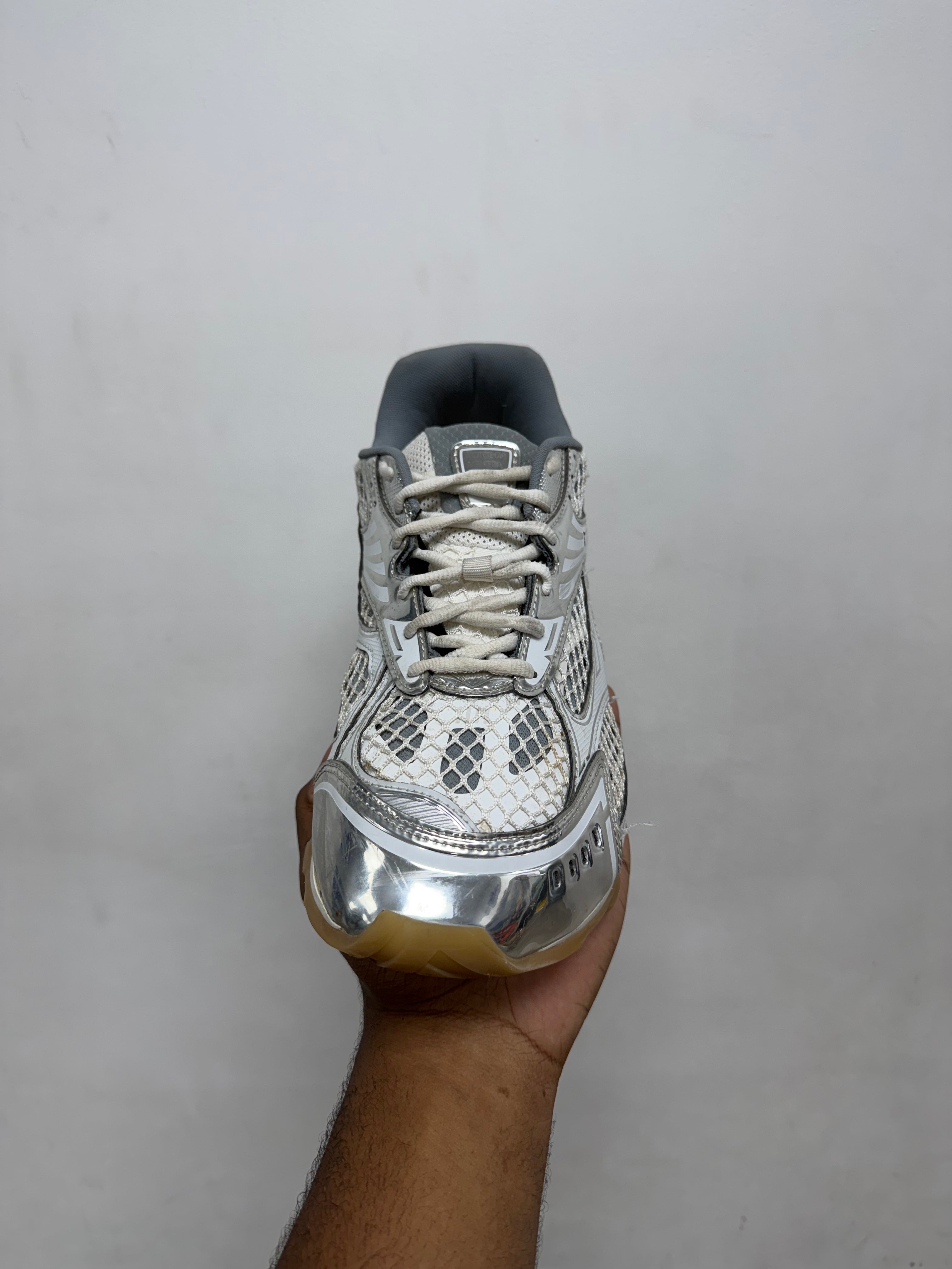 Bottega Veneta Orbit SIlver Sneakers