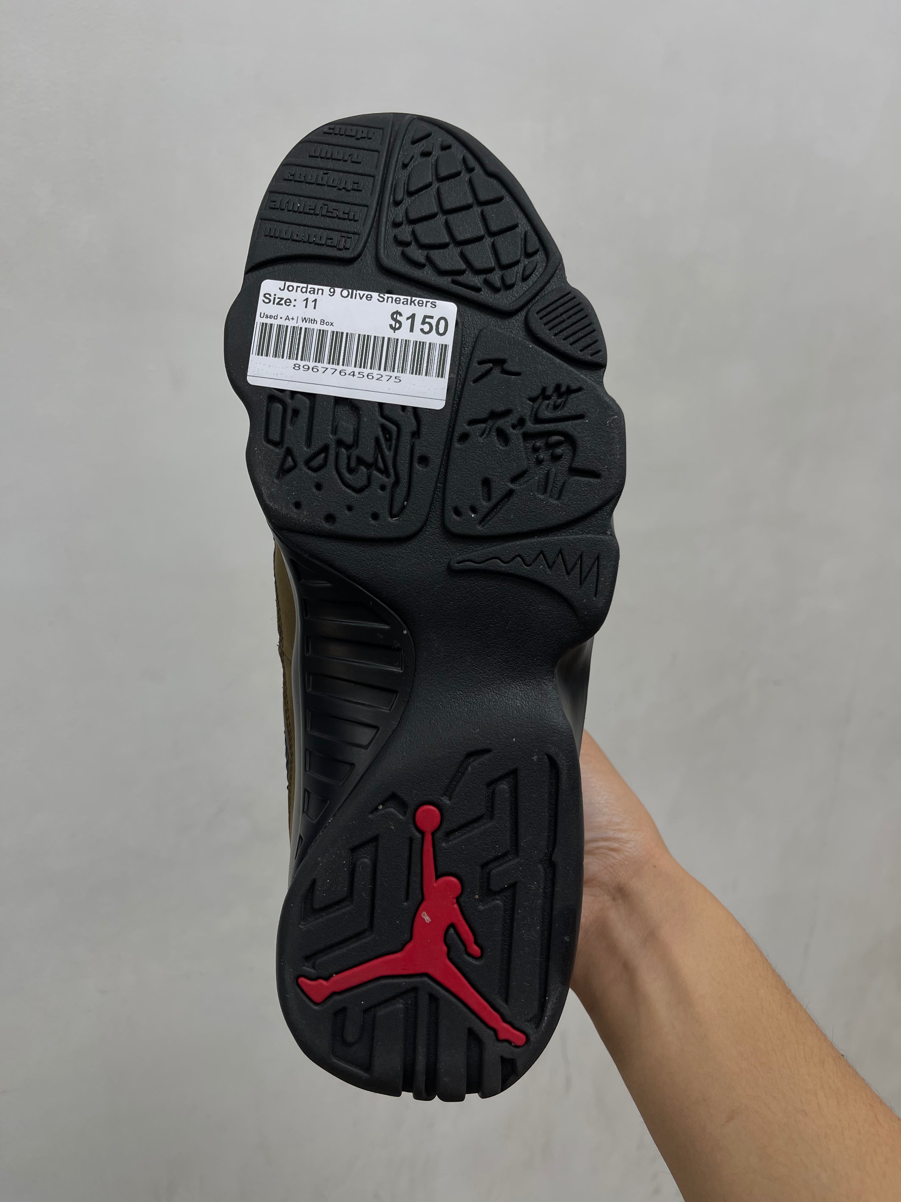 Jordan 9 Olive Sneakers