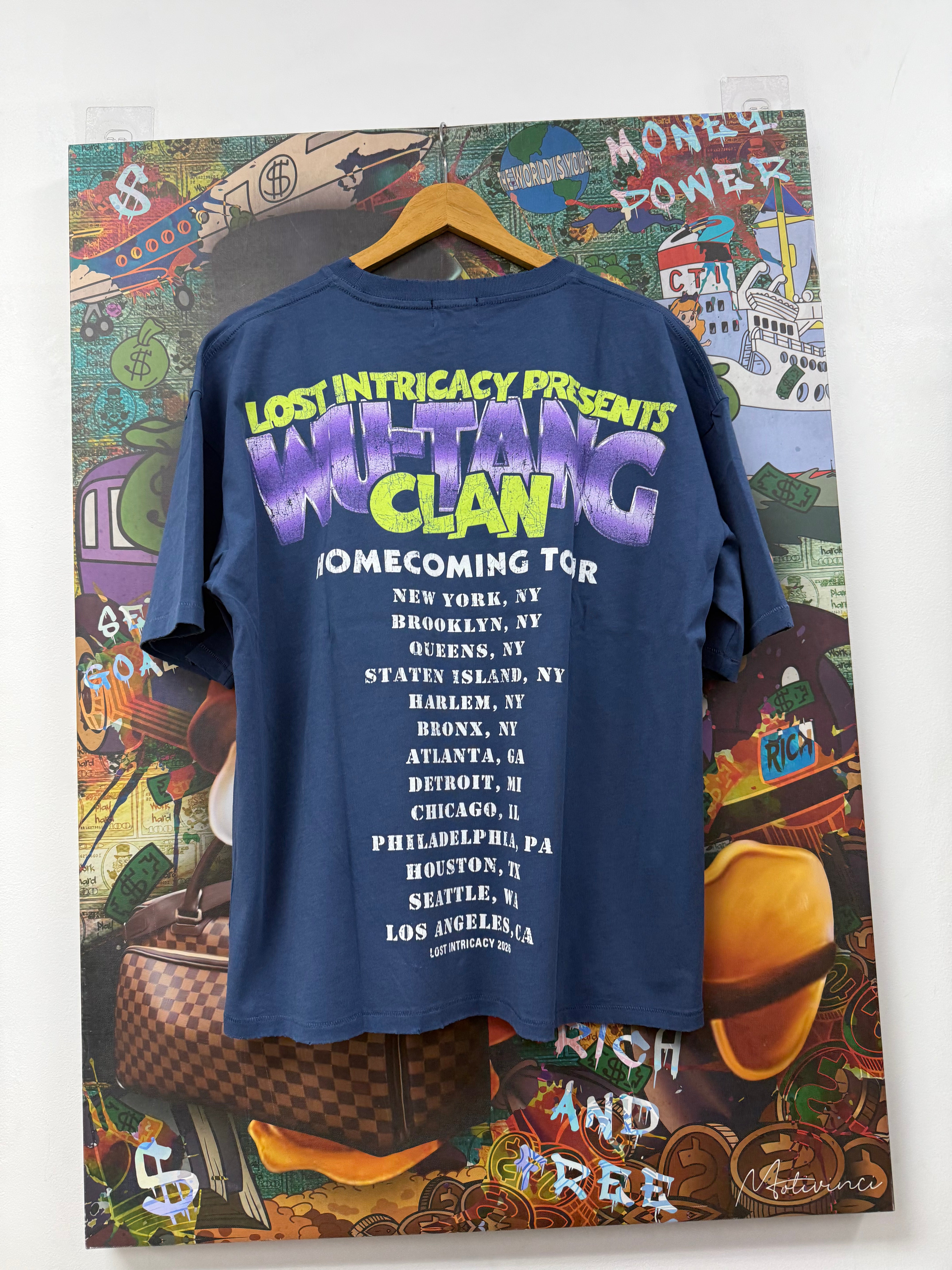 Lost Intricacy 'Wu-Tang' Blue Tee