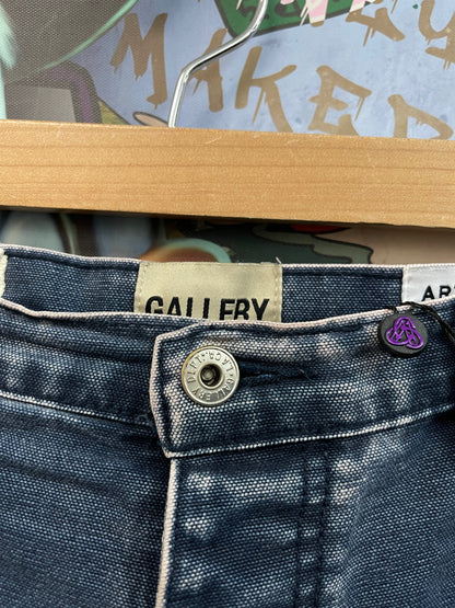 Gallery Dept. Navy Paint Splatter Jeans