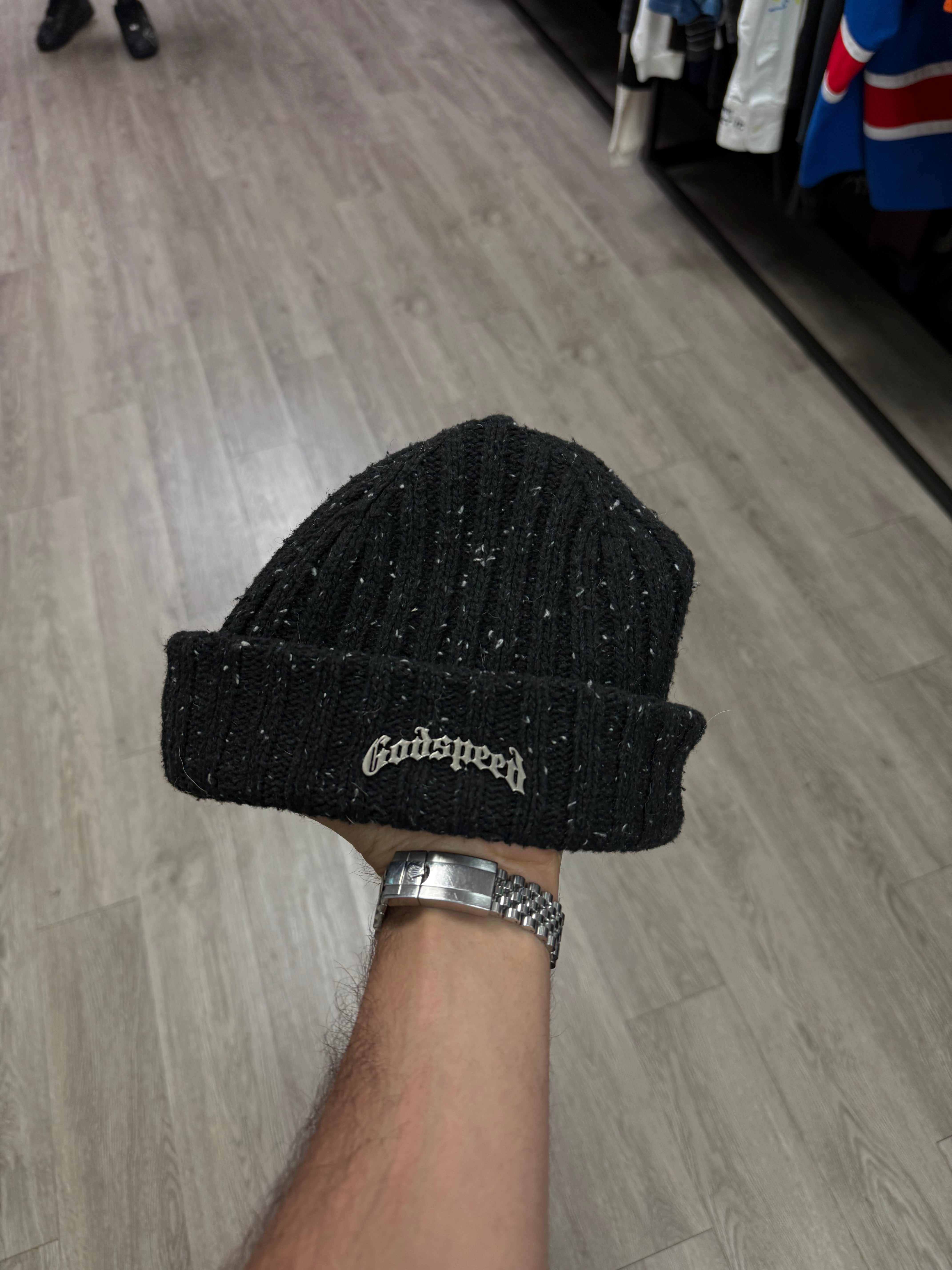 Godspeed Black Spec Metal Plate Beanie