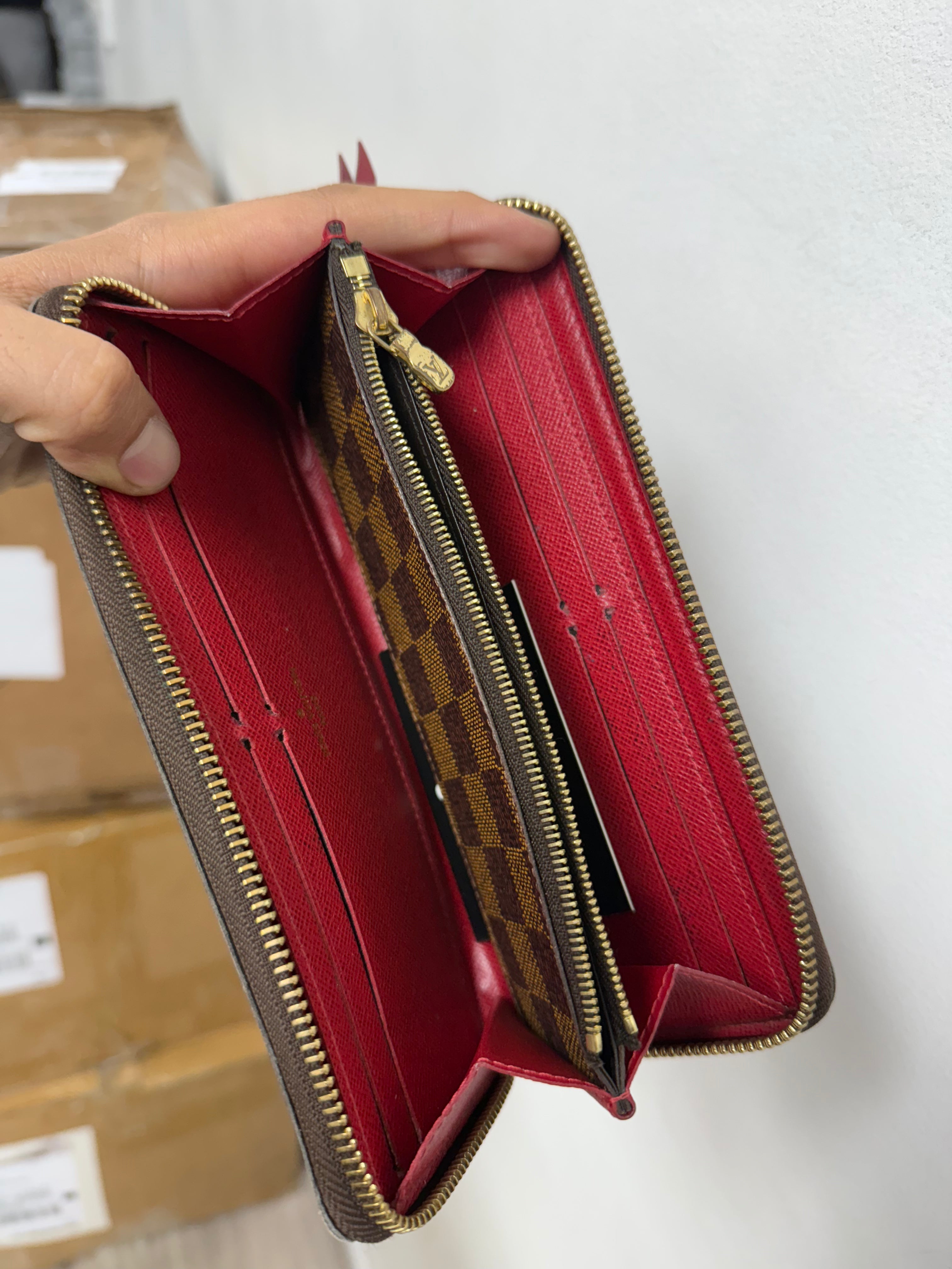 Louis Vuitton Zippy Monogram Brown Organizer Wallet