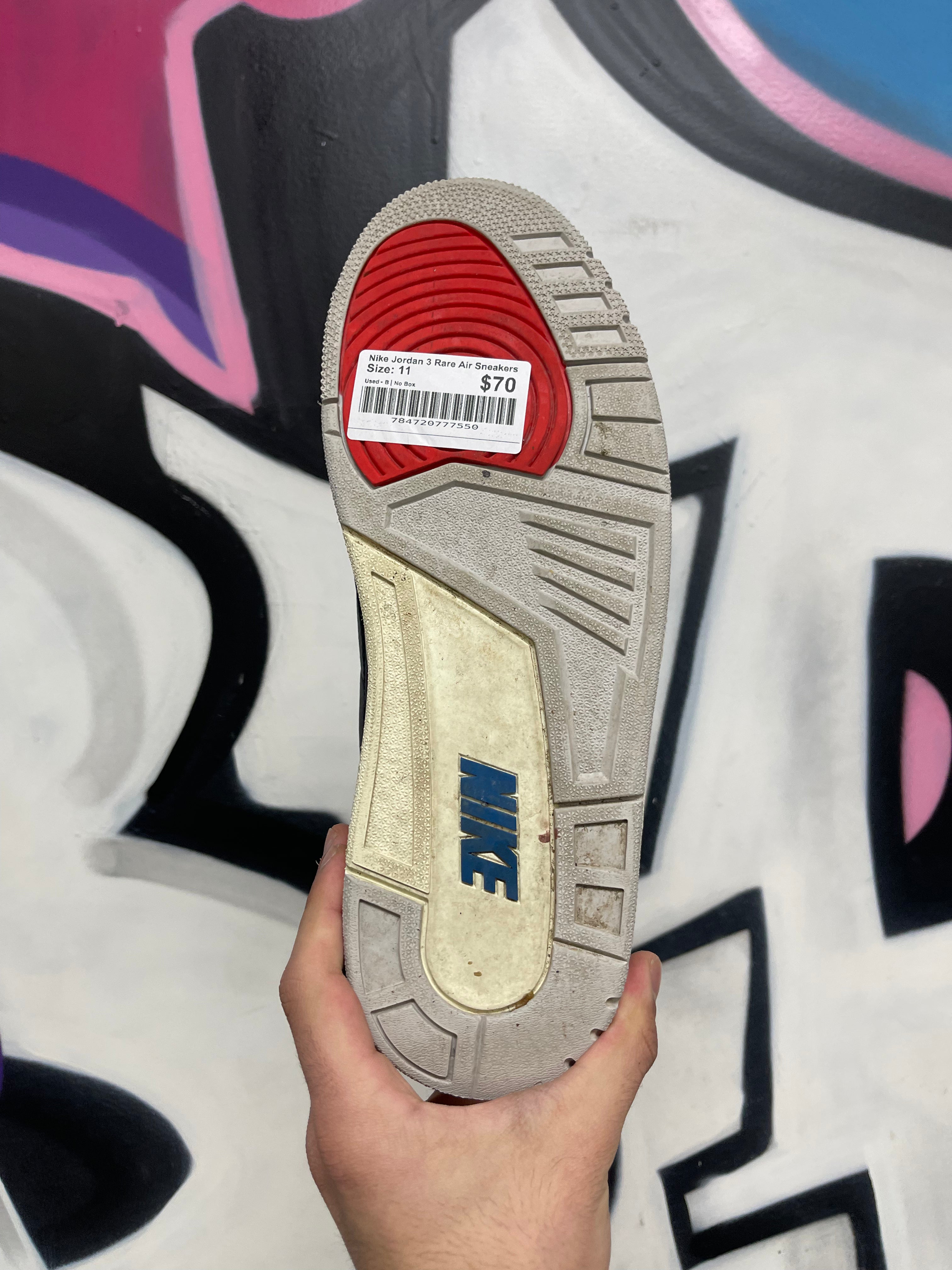 Nike Jordan 3 Rare Air Sneakers