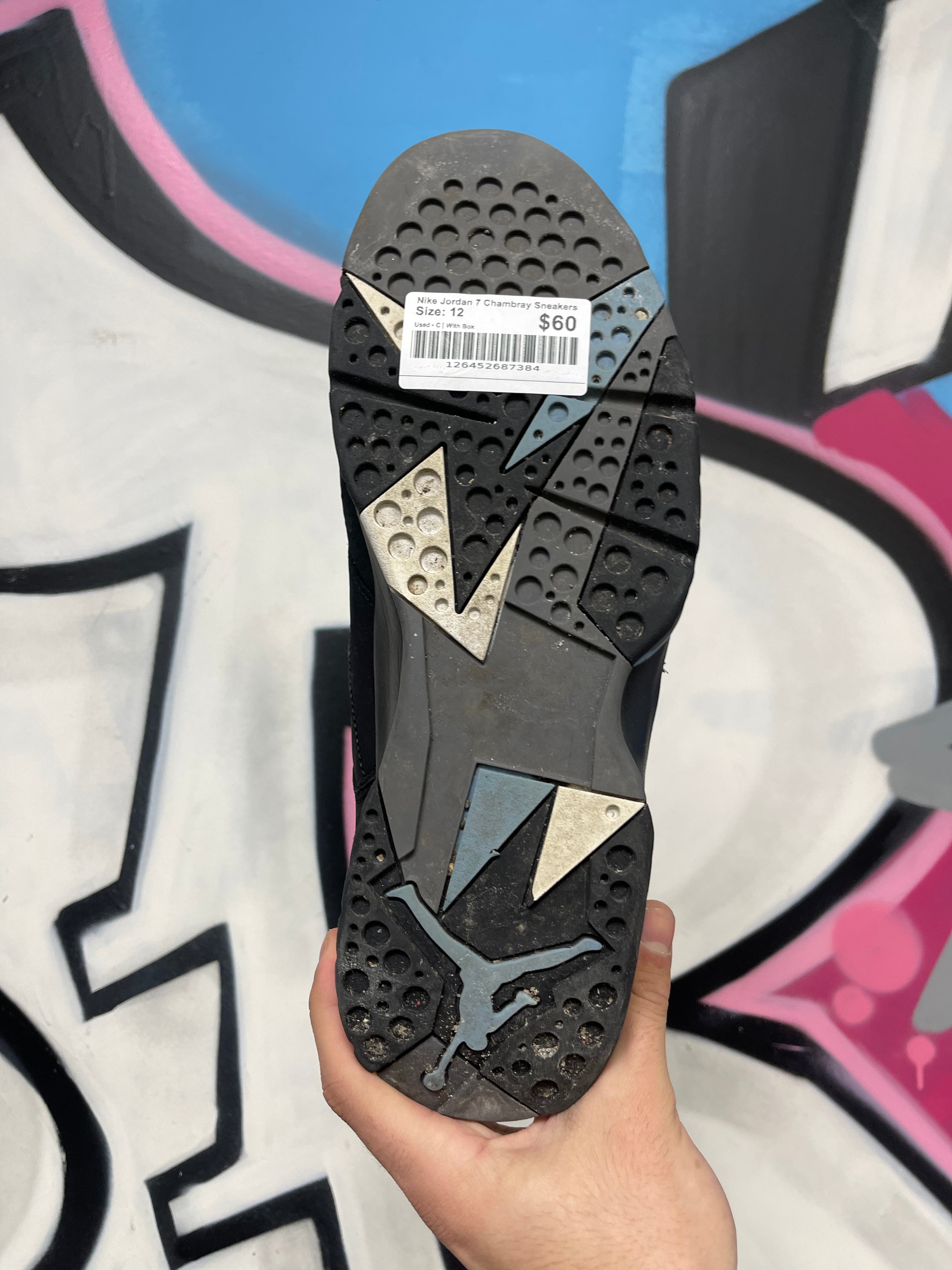 Nike Jordan 7 Chambray Sneakers